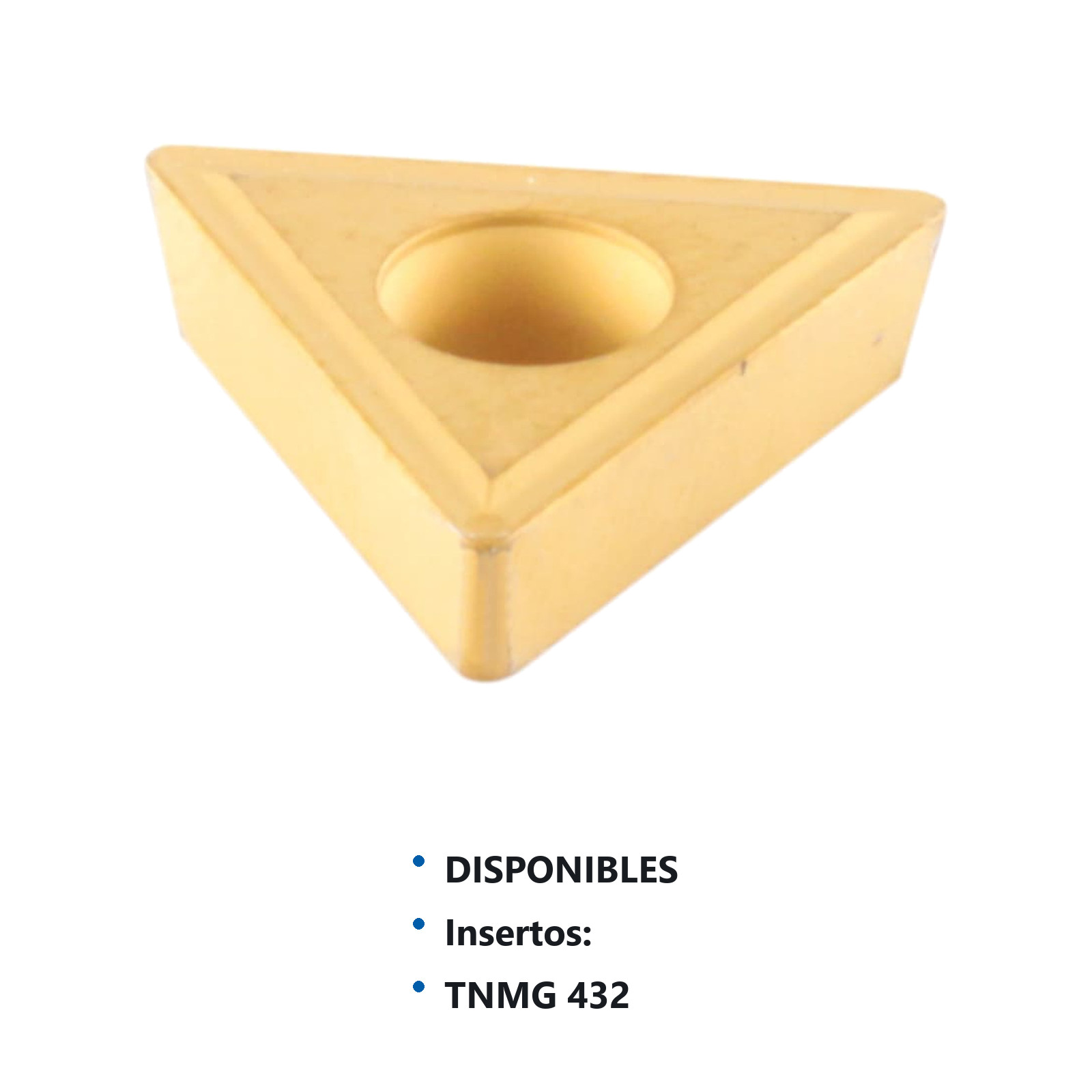INSERTO TNMG432-OPM P25 (Precio x pieza - Empaque c/10 pzas) - Imagen 3