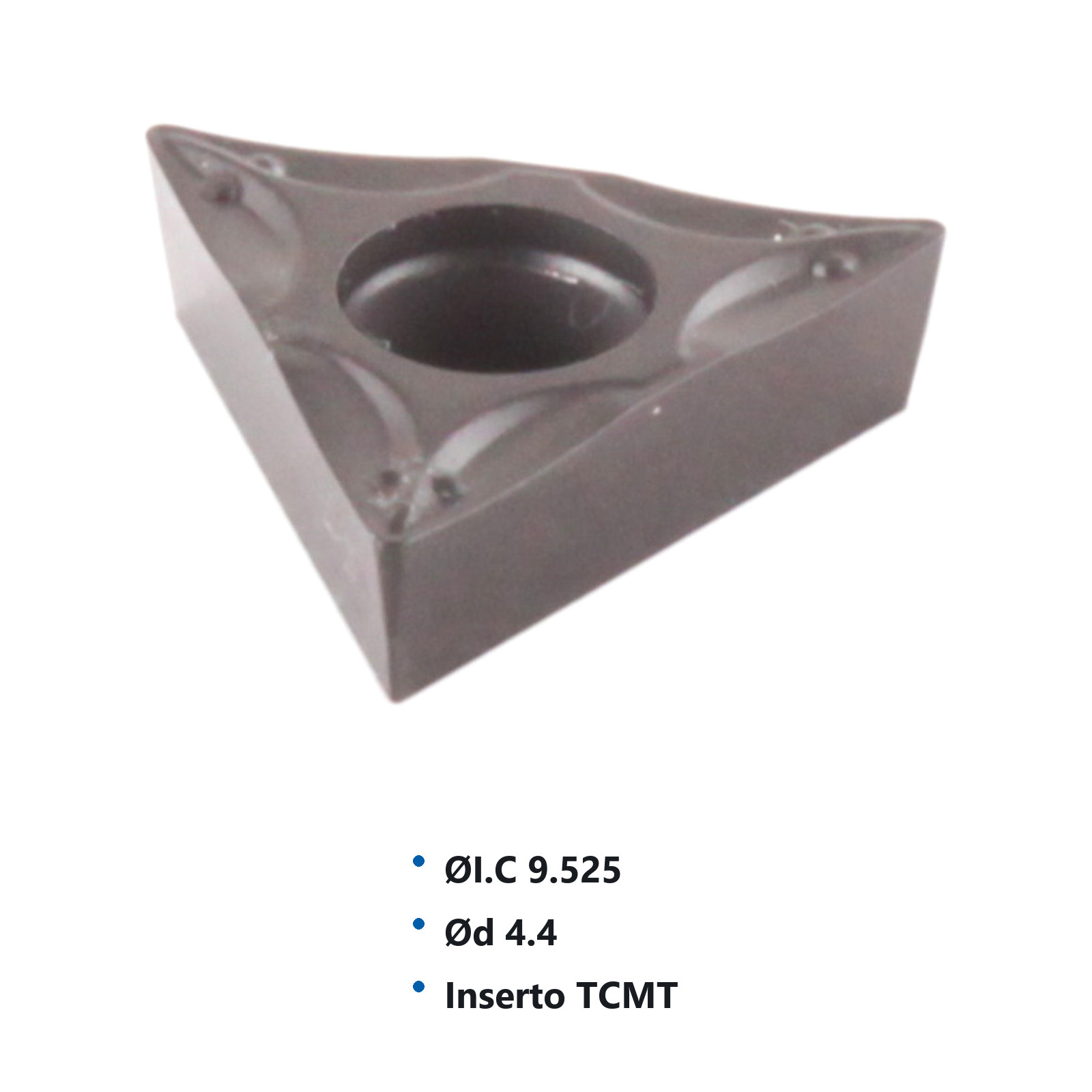INSERTO TCMT32.51-OTM P25 M20 (Precio x pieza - Empaque c/10 pzas) - Imagen 3
