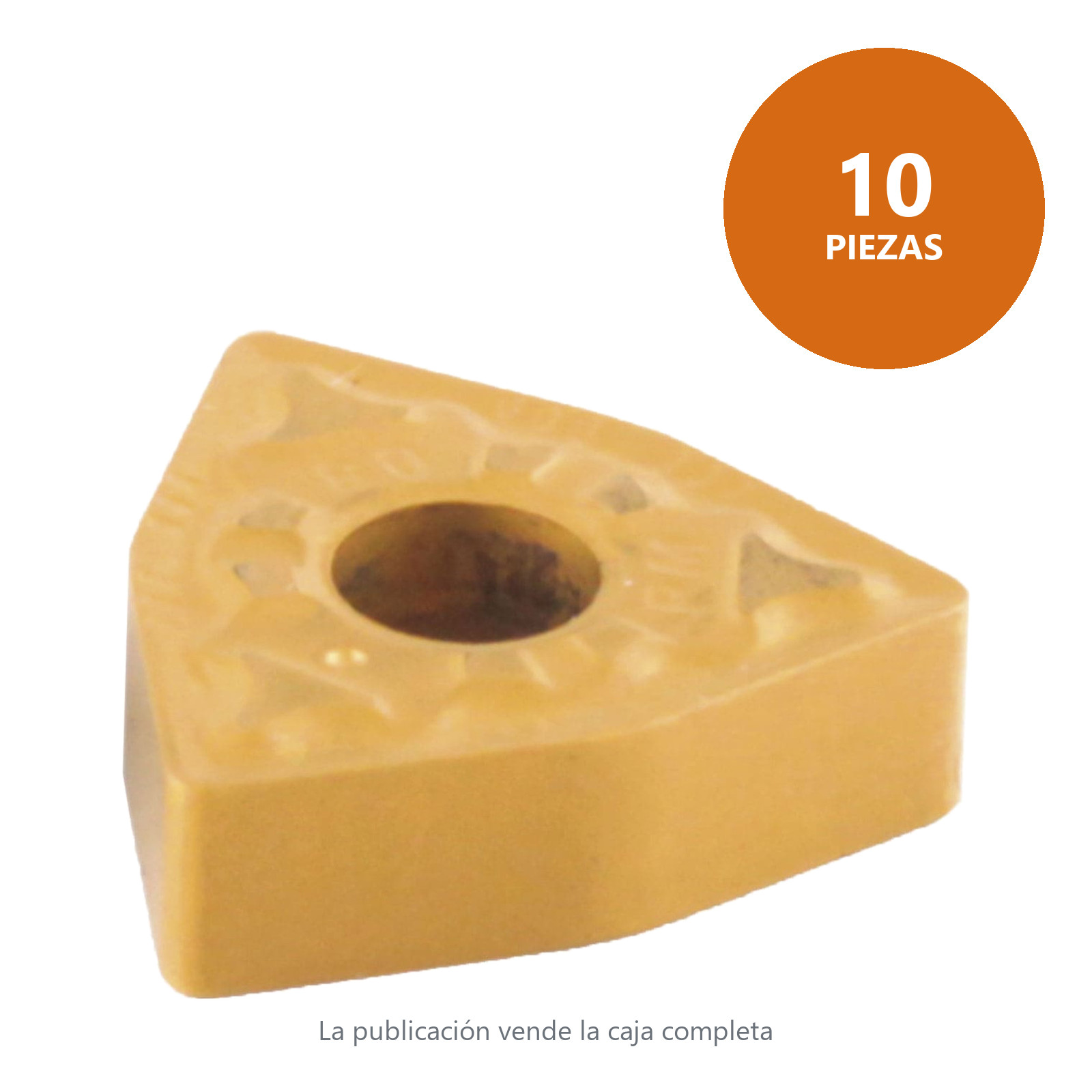 INSERTO WNMG432-MAL P25 M20 (Precio x pieza - Empaque c/10 pzas) - Imagen 2