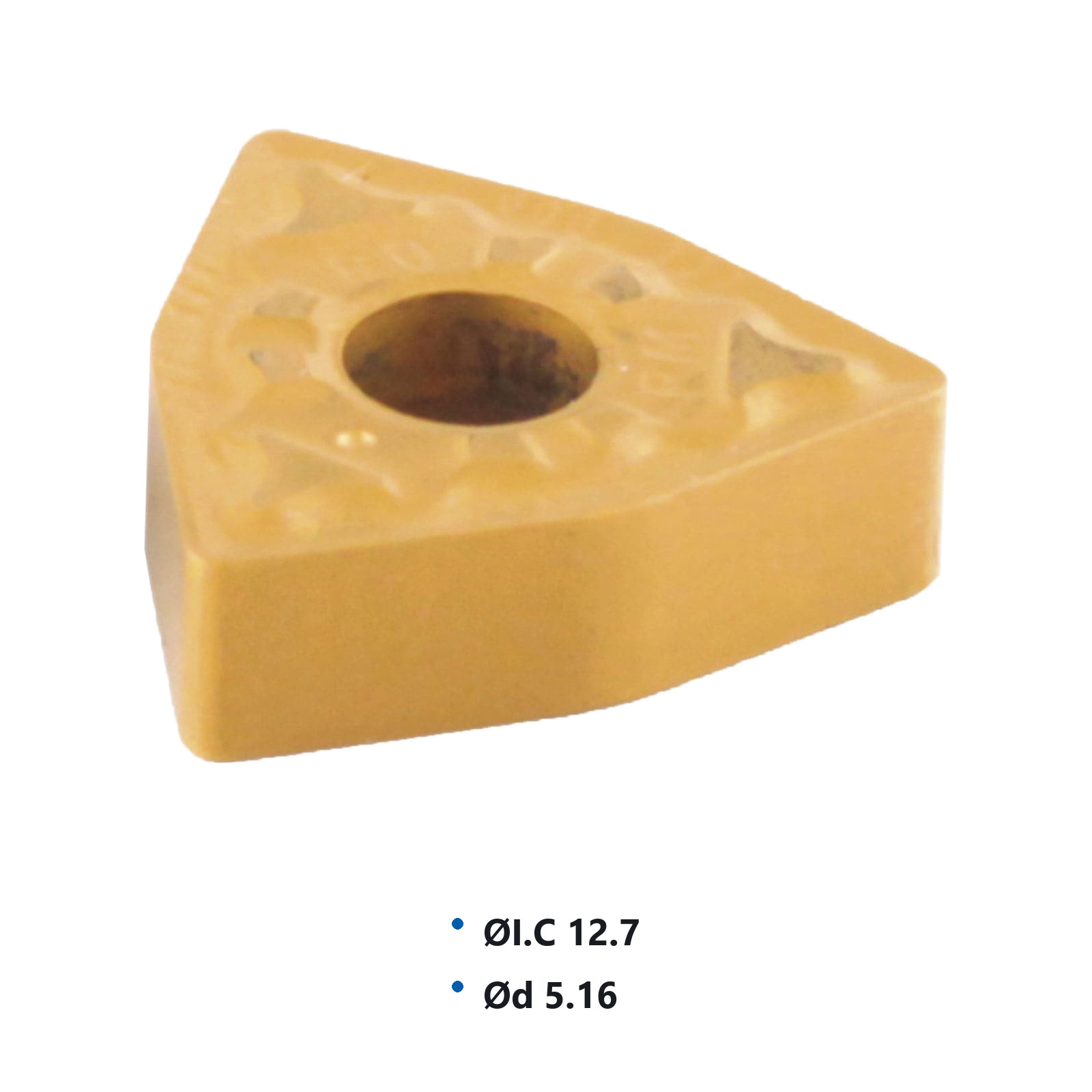 INSERTO WNMG432-MAL P25 M20 (Precio x pieza - Empaque c/10 pzas) - Imagen 3