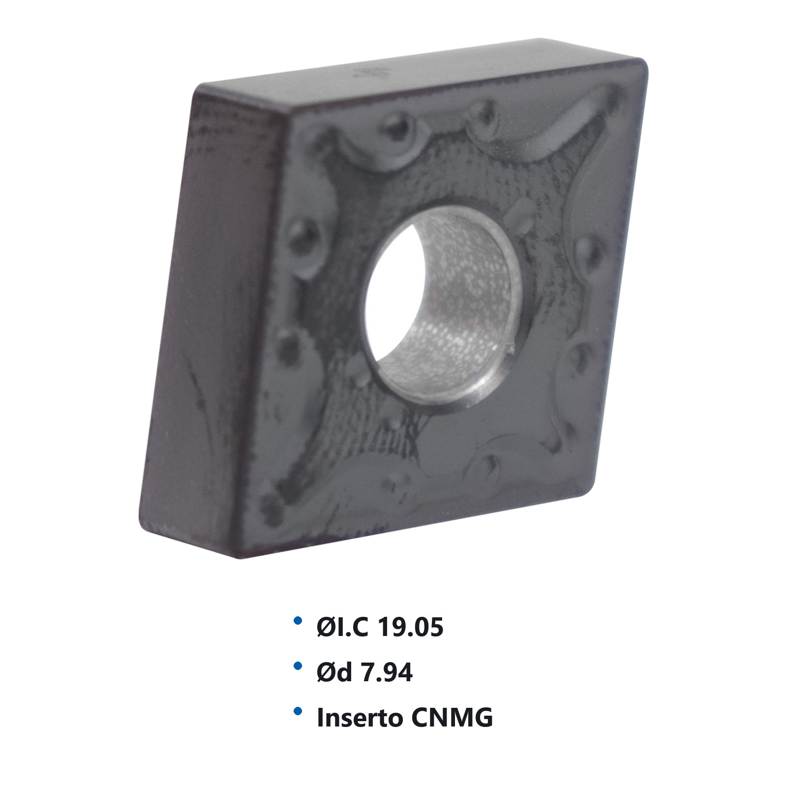 INSERTO CNMG643-OPM P25 M30 (Precio x pieza - Empaque c/10 pzas) - Imagen 3