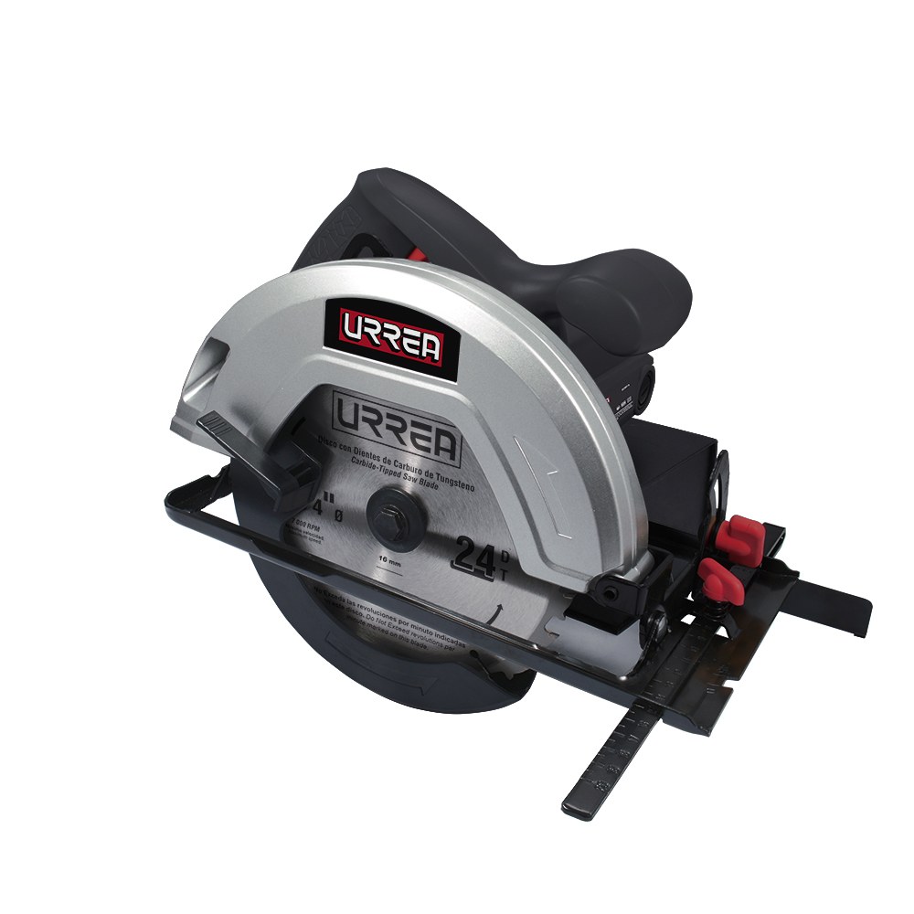 Sierra circular 7-1/4" 1,500 W 120 V, 5,000 RPM Urrea