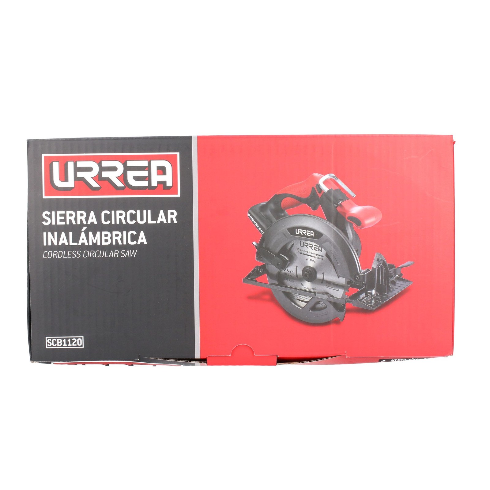 Sierra circular 7-1/4" a batería Litio-ion 20 V Urrea - Imagen 4
