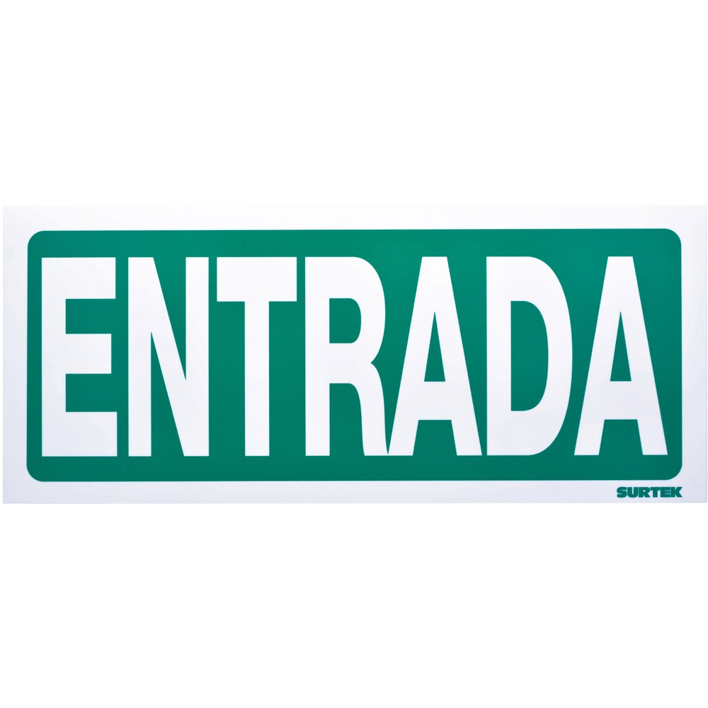 Señal "Entrada" Surtek