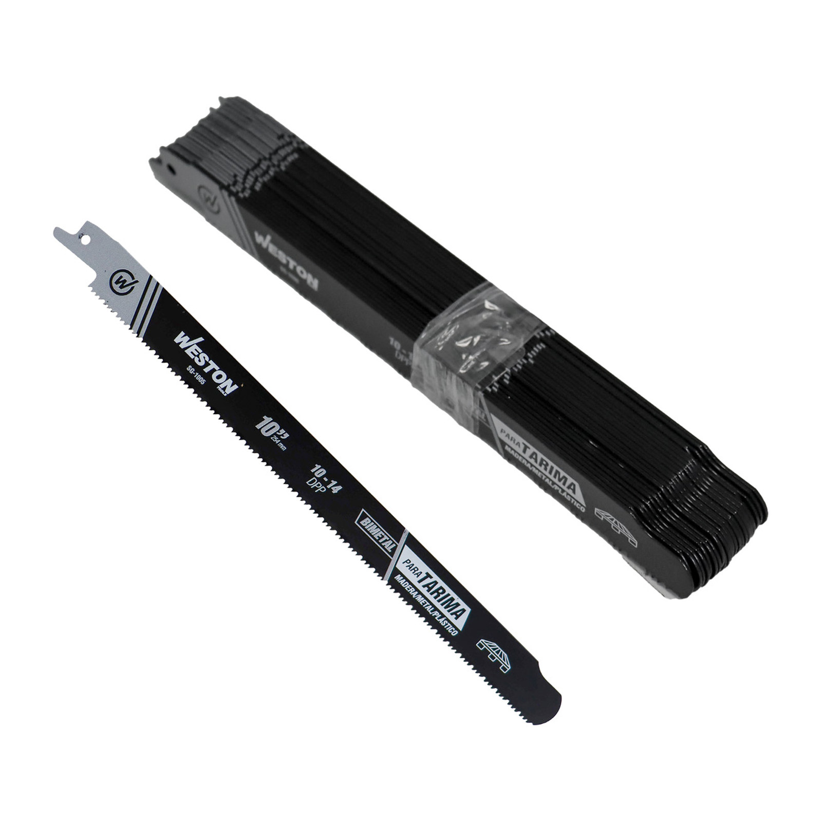 SEGUETA SABLE BIMETALICA DESARMADORA DE TARIMAS 10" 10/14DPP (JGO C/25 PZS) - Imagen 3