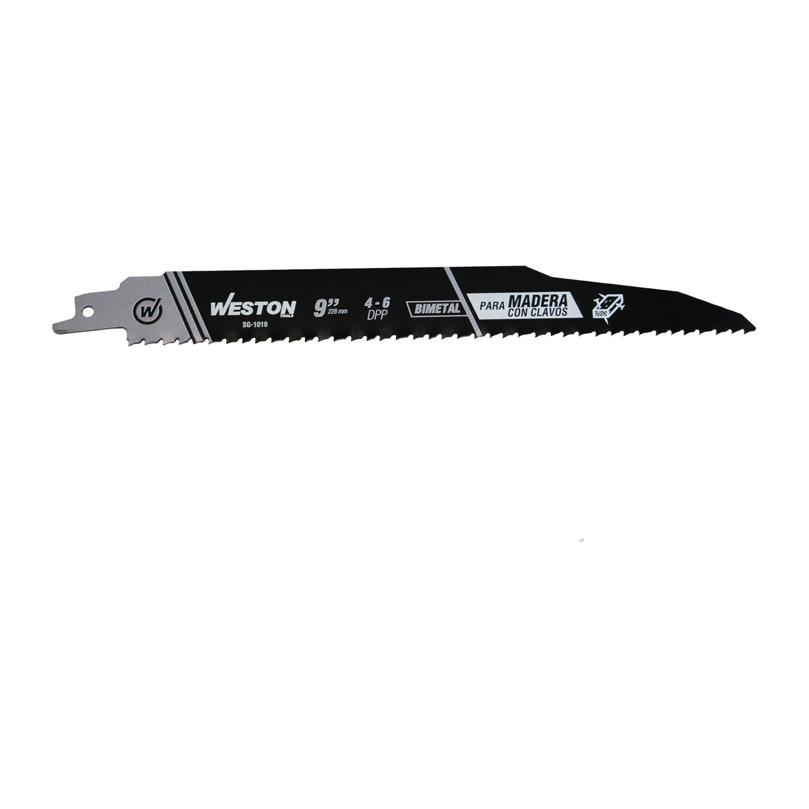 SEGUETA SABLE BIMETALICA 9" 4/6DPP (JGO C/5 PZS) - Imagen 3
