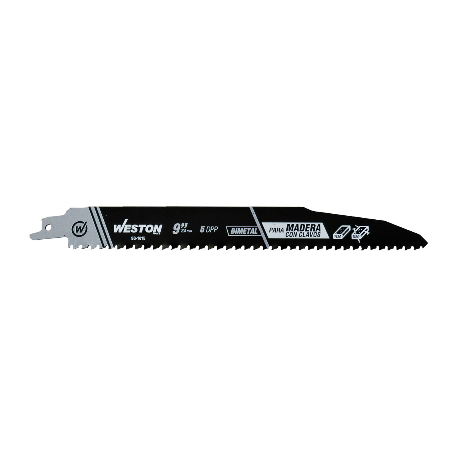 SEGUETA SABLE BIMETALICA 9" 5DPP (JGO C/10 PZS) - Imagen 2