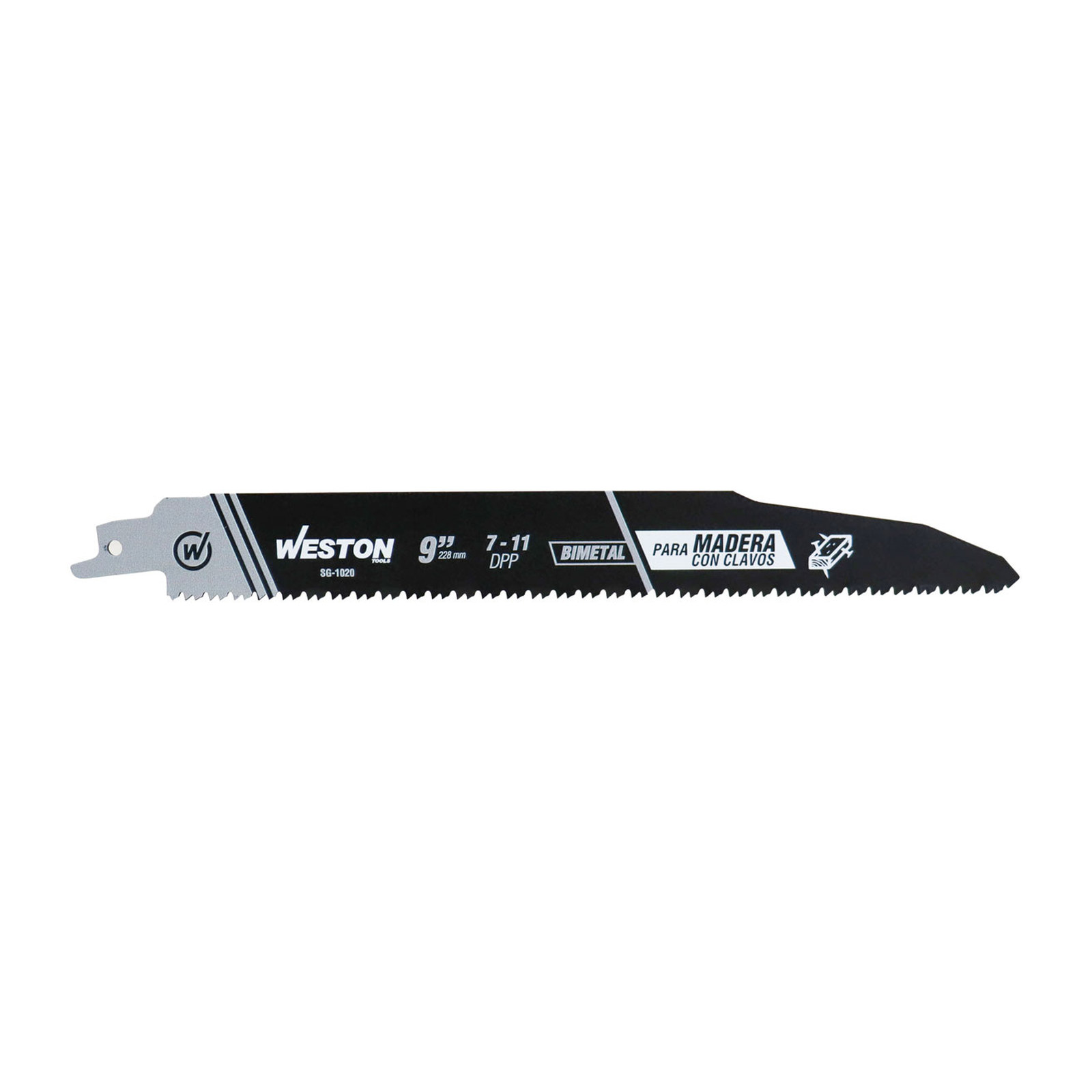 SEGUETA SABLE BIMETALICA 9" 7/11DPP (JGO C/10 PZS) - Imagen 2