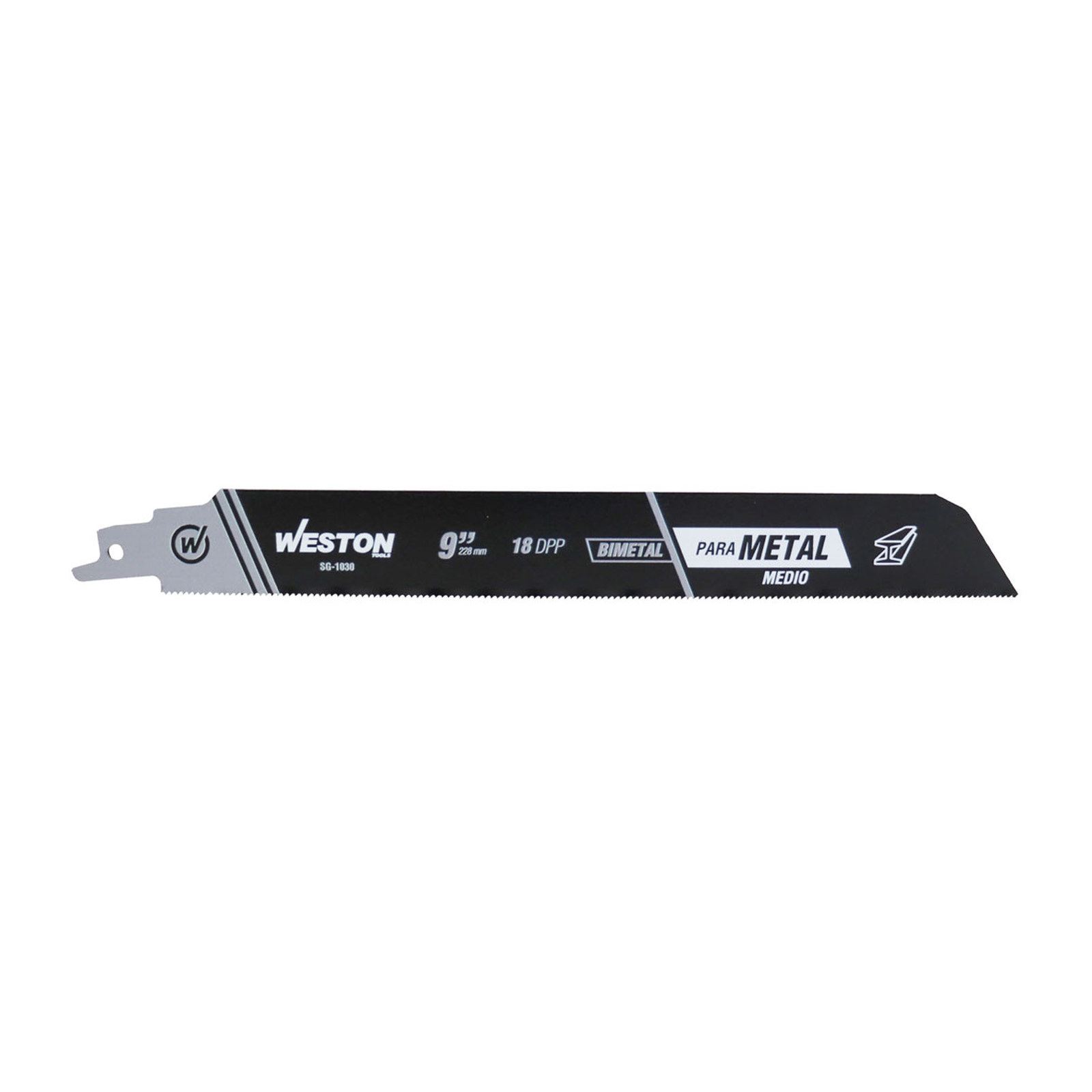 SEGUETA SABLE BIMETALICA 9" 18DPP (JGO C/10 PZS) - Imagen 3