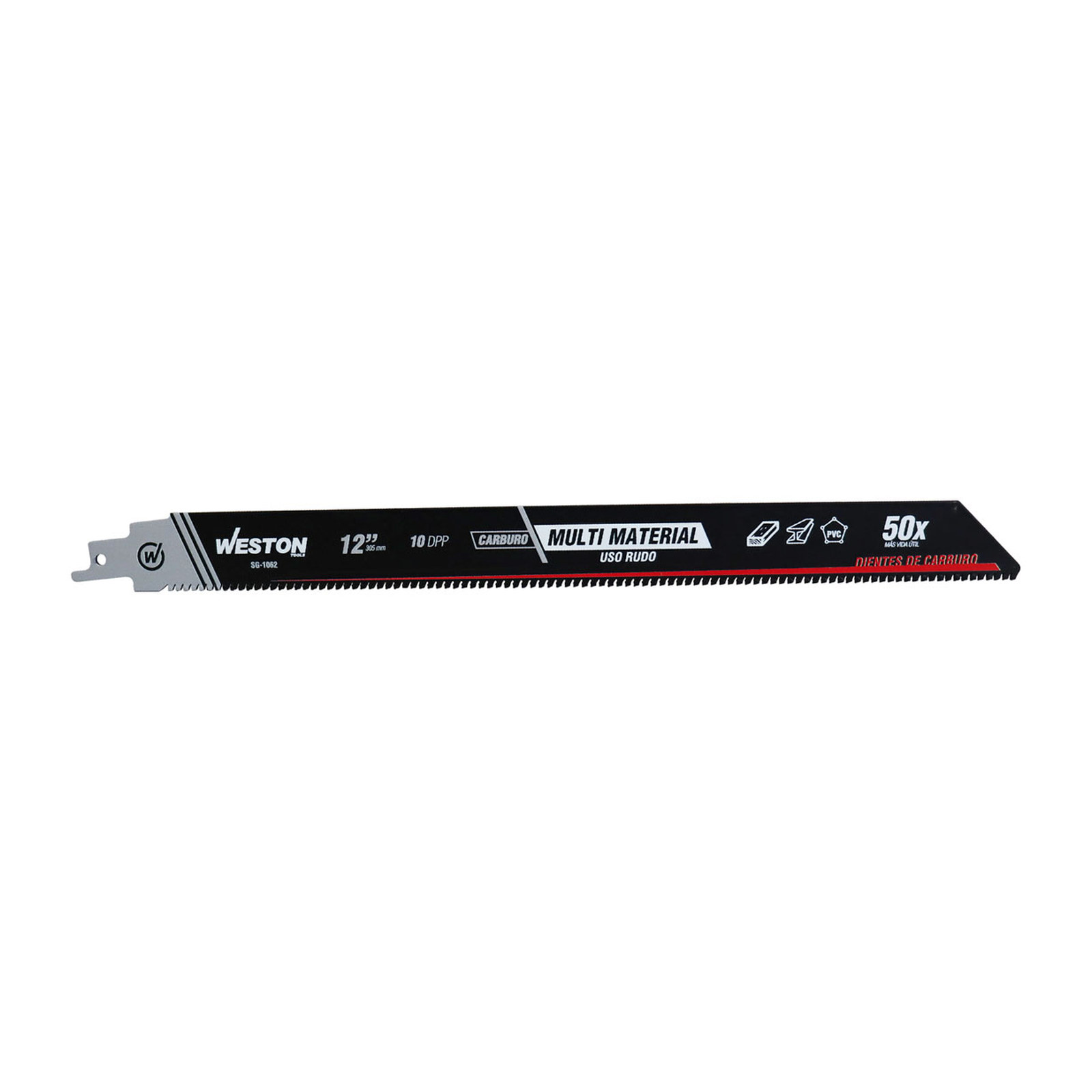 SEGUETA SABLE DE CARBURO 12" 10TDPP - Imagen 2