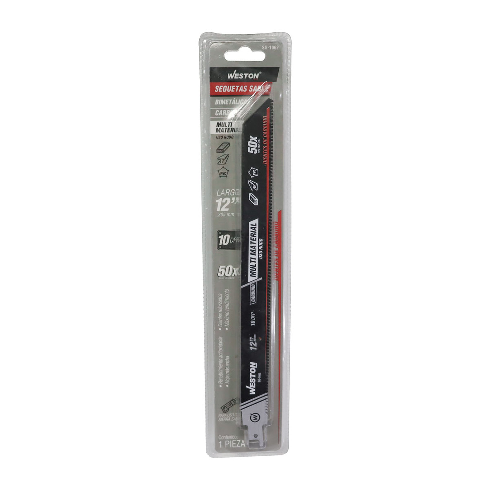 SEGUETA SABLE DE CARBURO 12" 10TDPP - Imagen 4