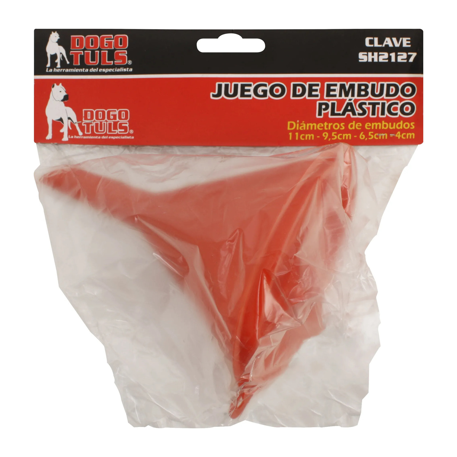 Juego de Embudos Plástico 4 pzas - Imagen 4