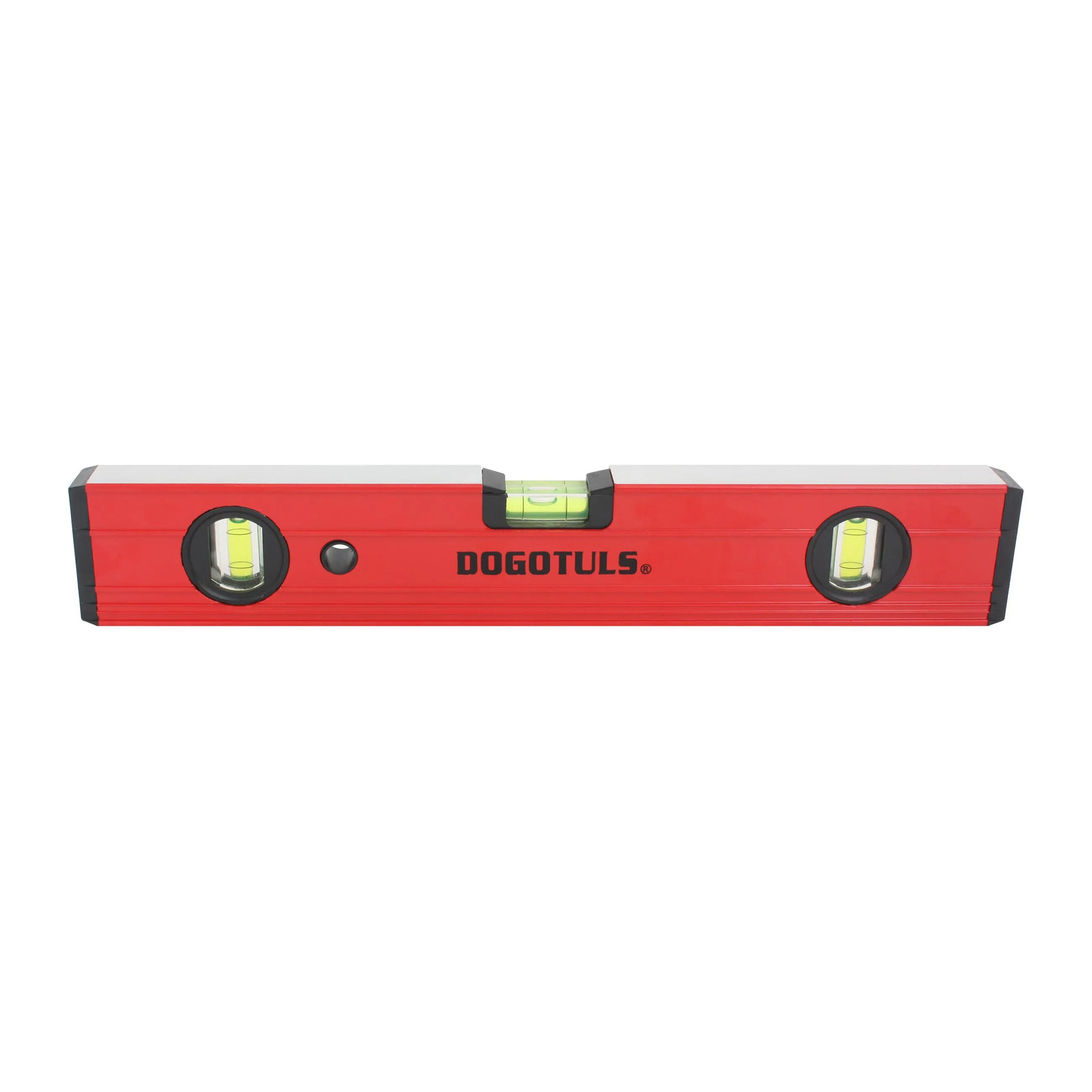 Nivel de Aluminio Rojo 18" 3 Gotas - Paquete 5 Piezas