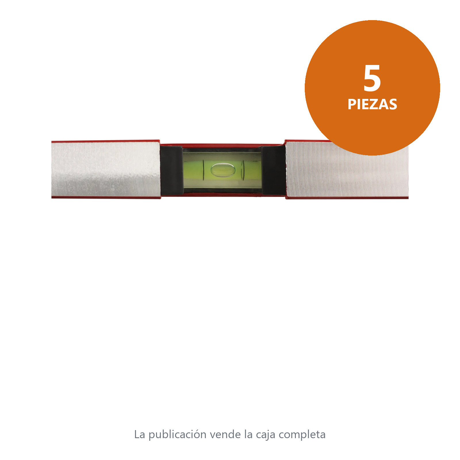 Nivel de Aluminio Rojo 24" 3 Gotas - Imagen 3