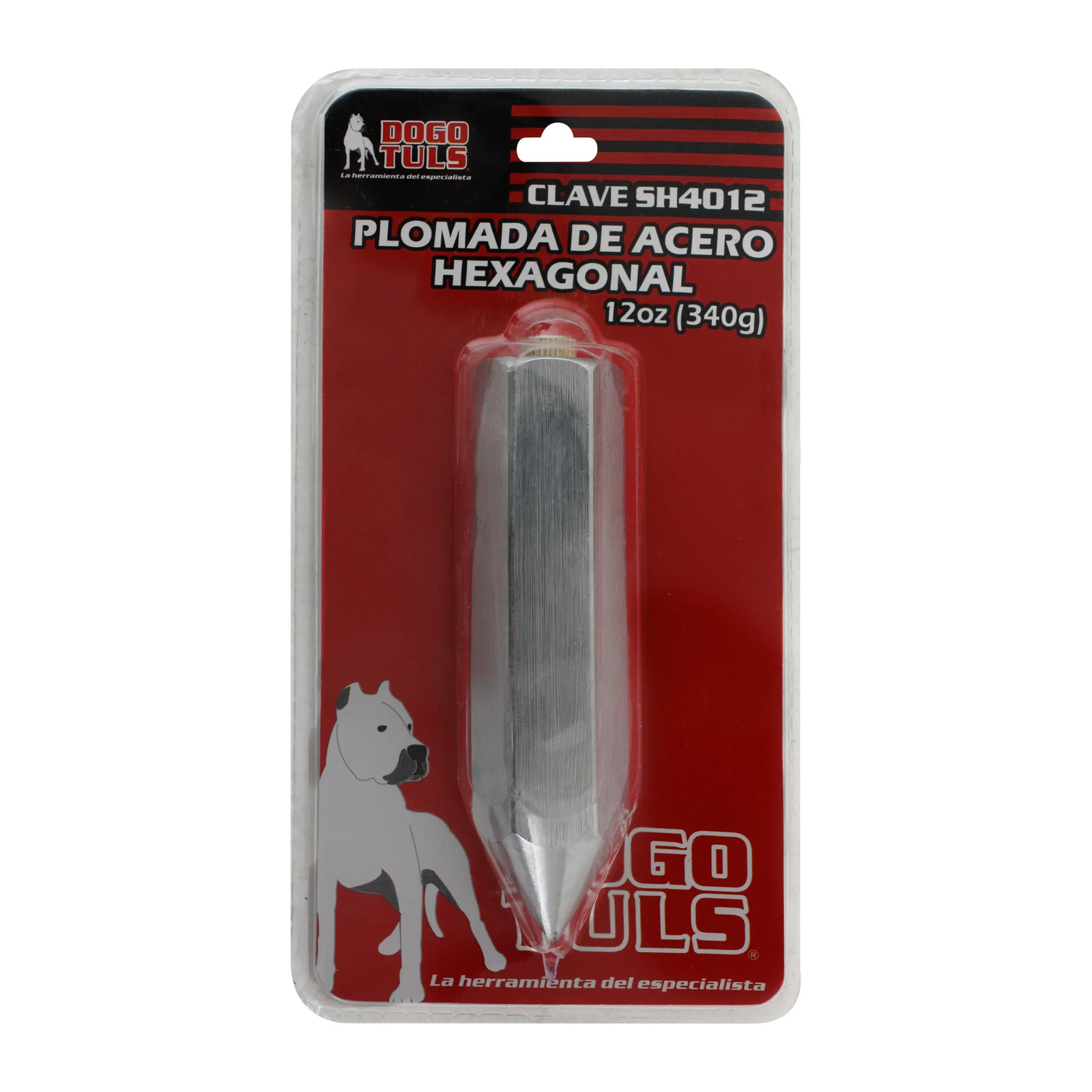 Plomada de Acero 12 oz Hexagonal - Imagen 2