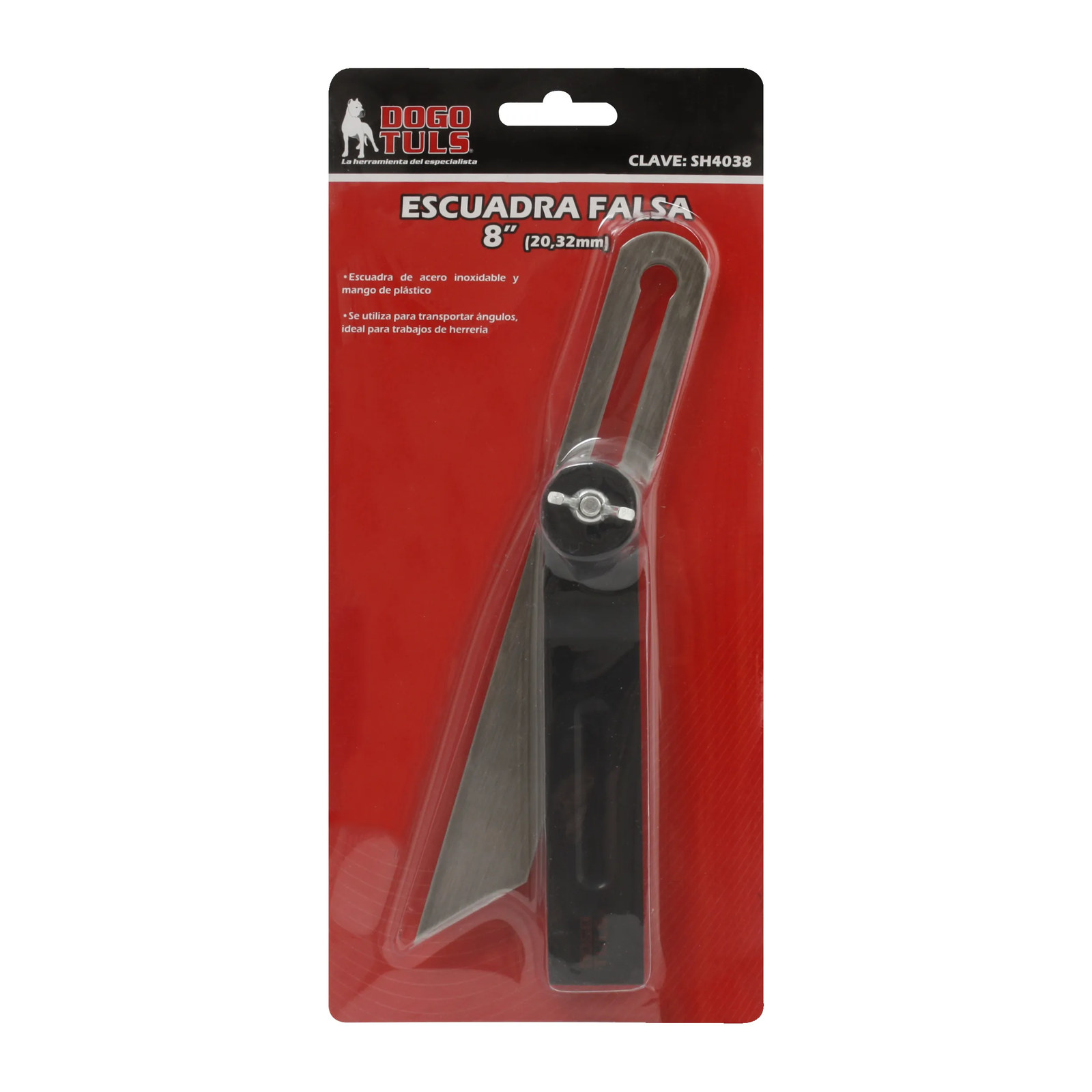 Escuadra Falsa 8" Acero Inoxidable Dogotuls - Imagen 4