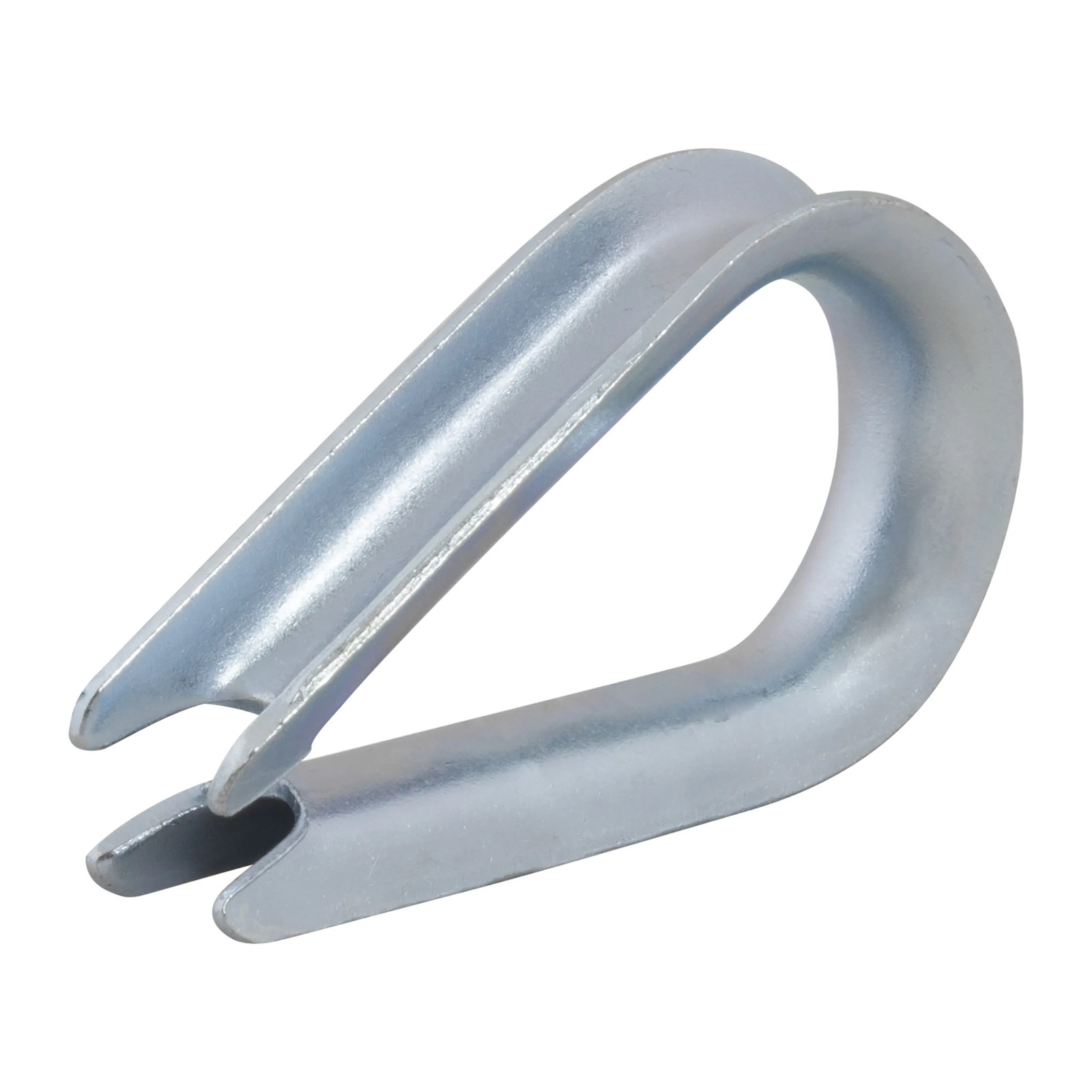 Cuello Galvanizado 1/4" para Cable de Acero - Paquete 25 Piezas