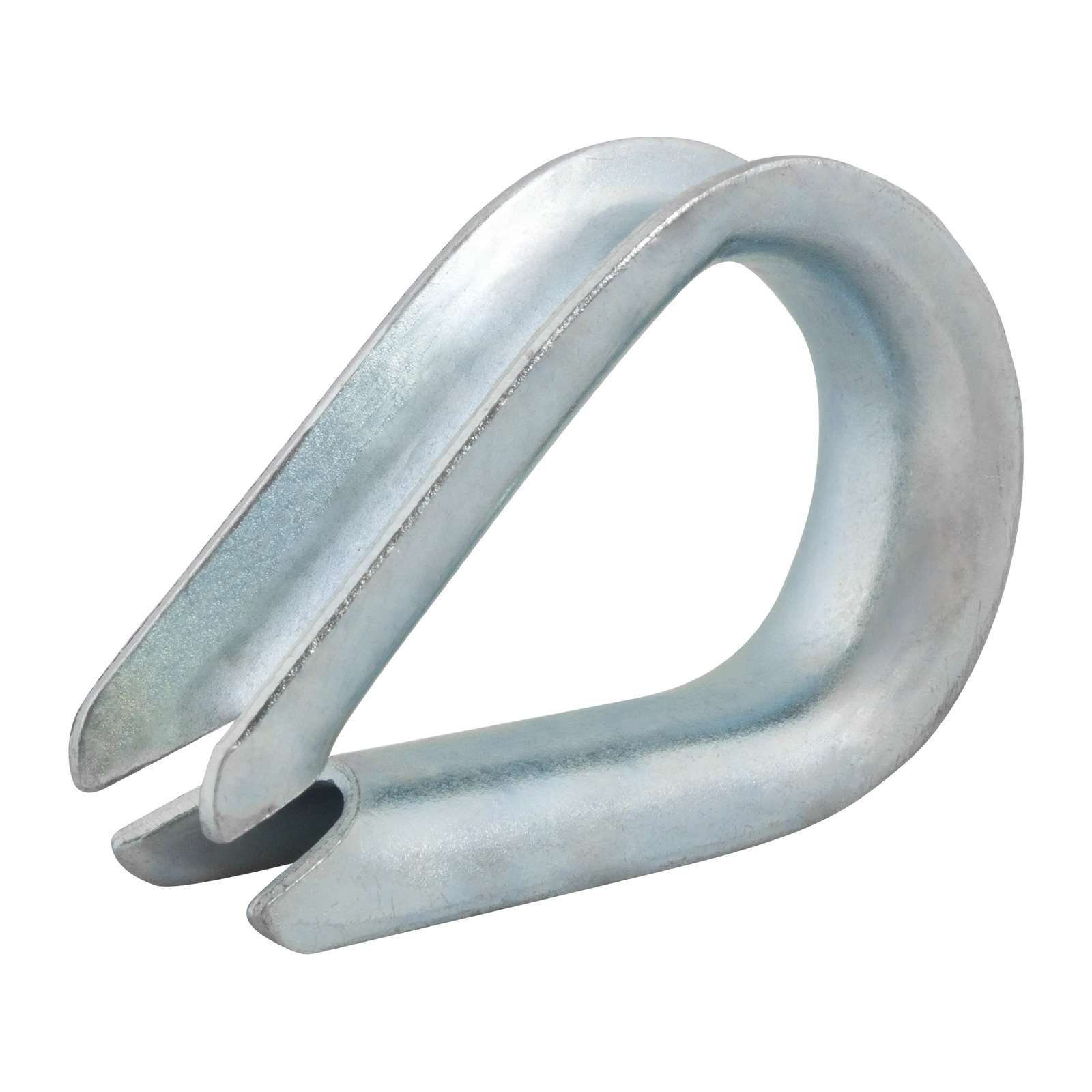 Cuello Galvanizado 1/2" para Cable de Acero - Paquete 25 Piezas
