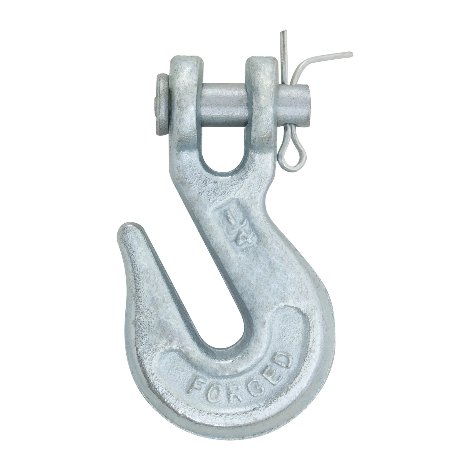 Gancho con Perno 1/4" para Cadena Forjado - Paquete 10 Piezas