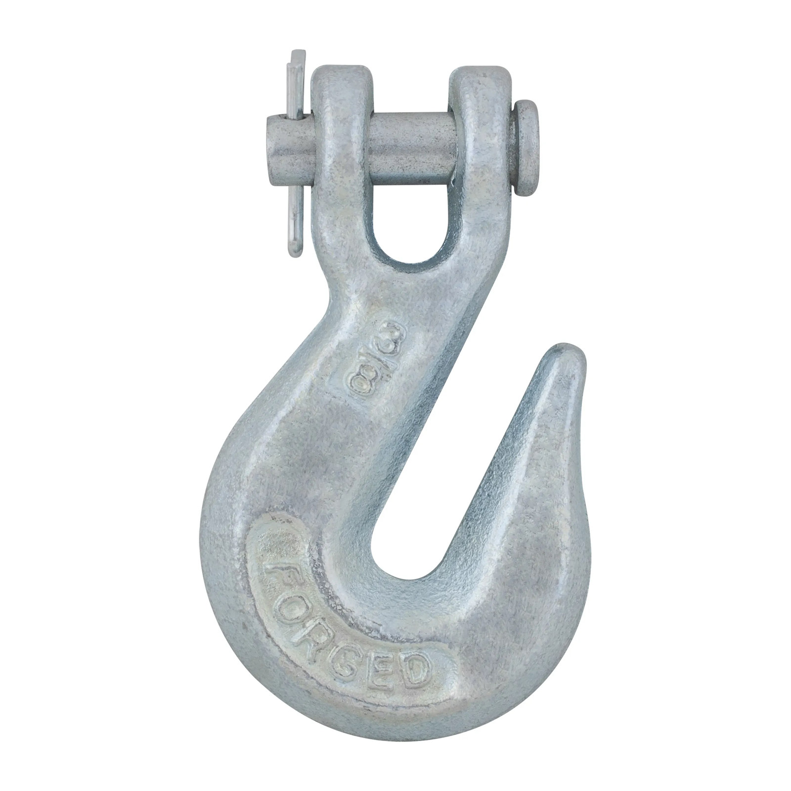 Gancho con Perno 3/8" para Cadena Forjado - Paquete 5 Piezas
