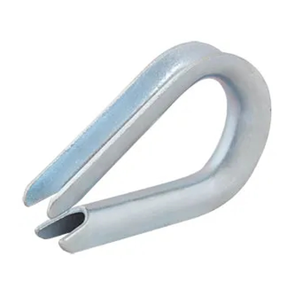 Cuello Galvanizado 3/16" para Cable de Acero - Paquete 25 Piezas