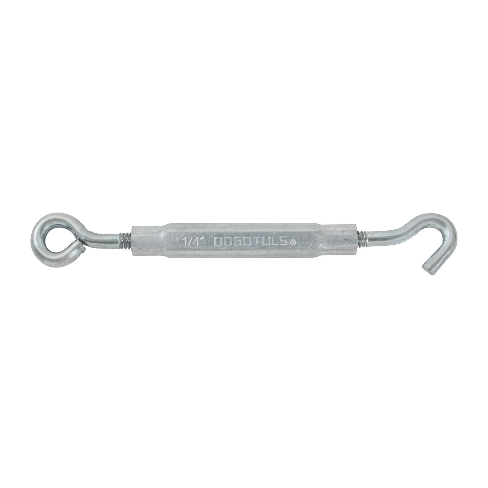 Tensor de Aluminio 1/4" x 7.5 cm Ojo-Gancho - Paquete 10 Piezas