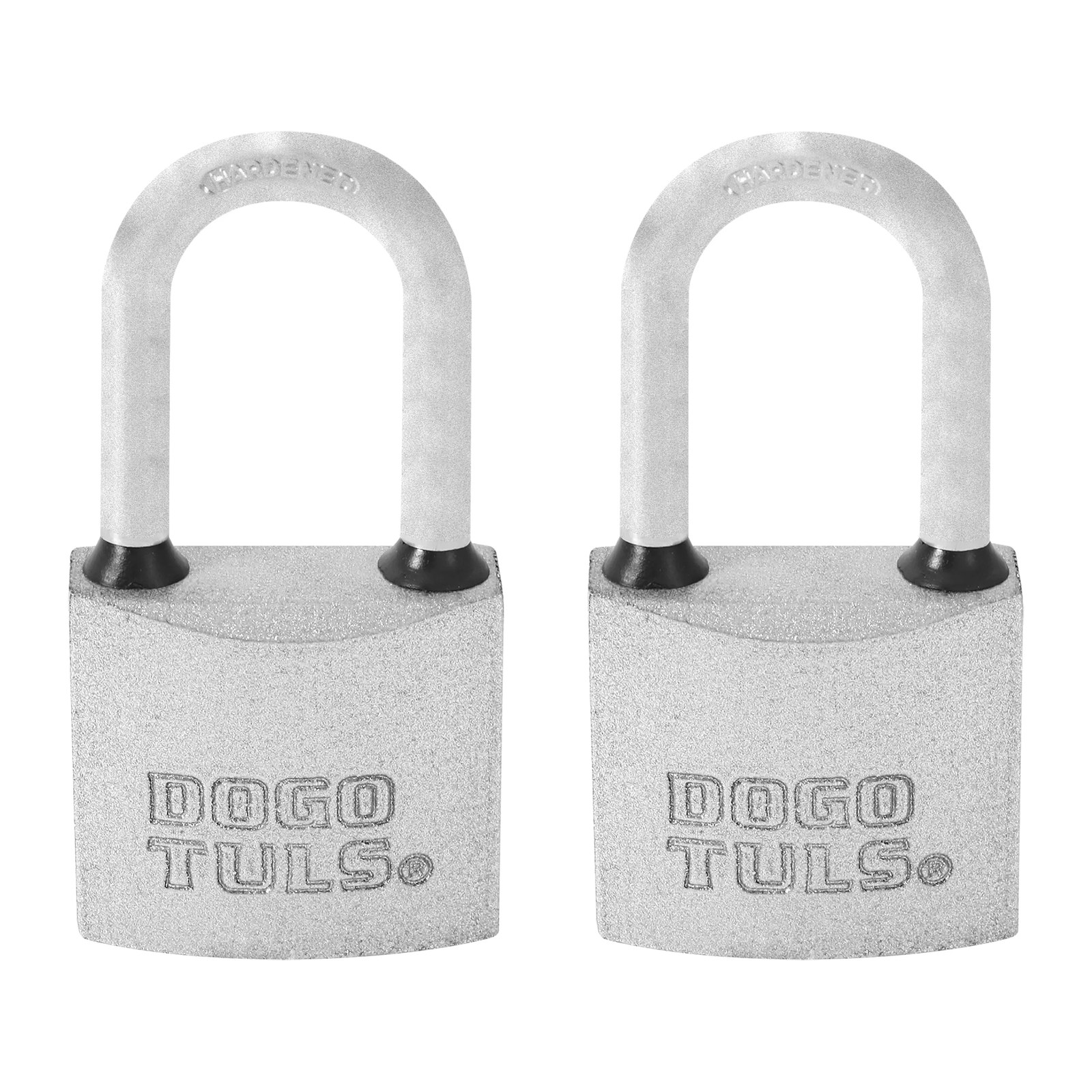 Candado de Hierro 38 mm Gancho Largo Juego 2 pz - Paquete 4 Piezas
