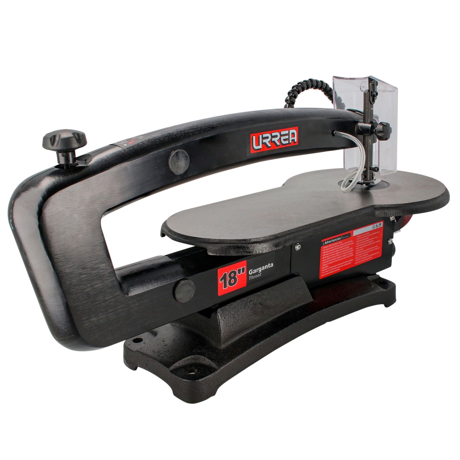 Sierra caladora de banco 18" 90 W 120 V, 1600 RPM Urrea - Imagen 2
