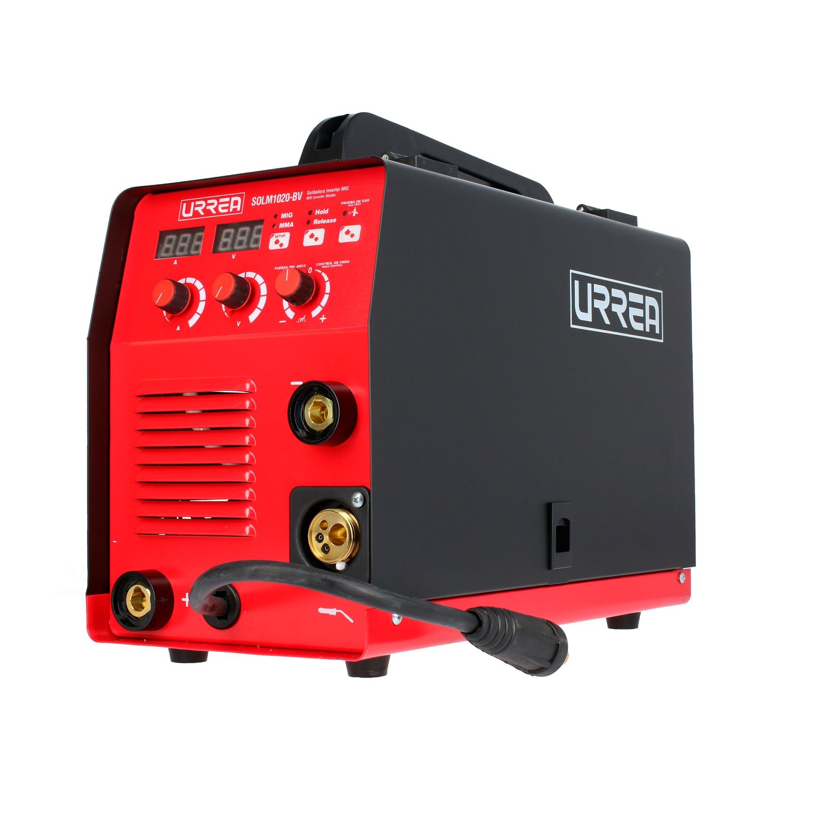 Soldadora inverter para uso con microalambre de 1 fase 110 - 220 V, 200 A Urrea - Imagen 3