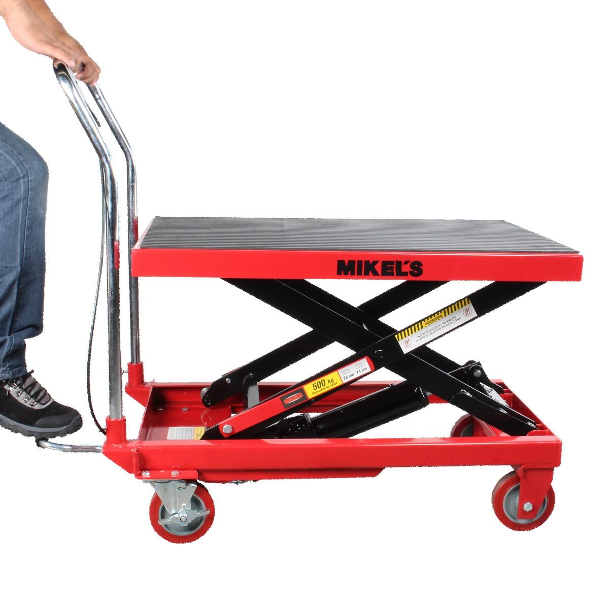 MIKELS SP-500 Mesa elevadora hidráulica (500 kgs) - Imagen 2