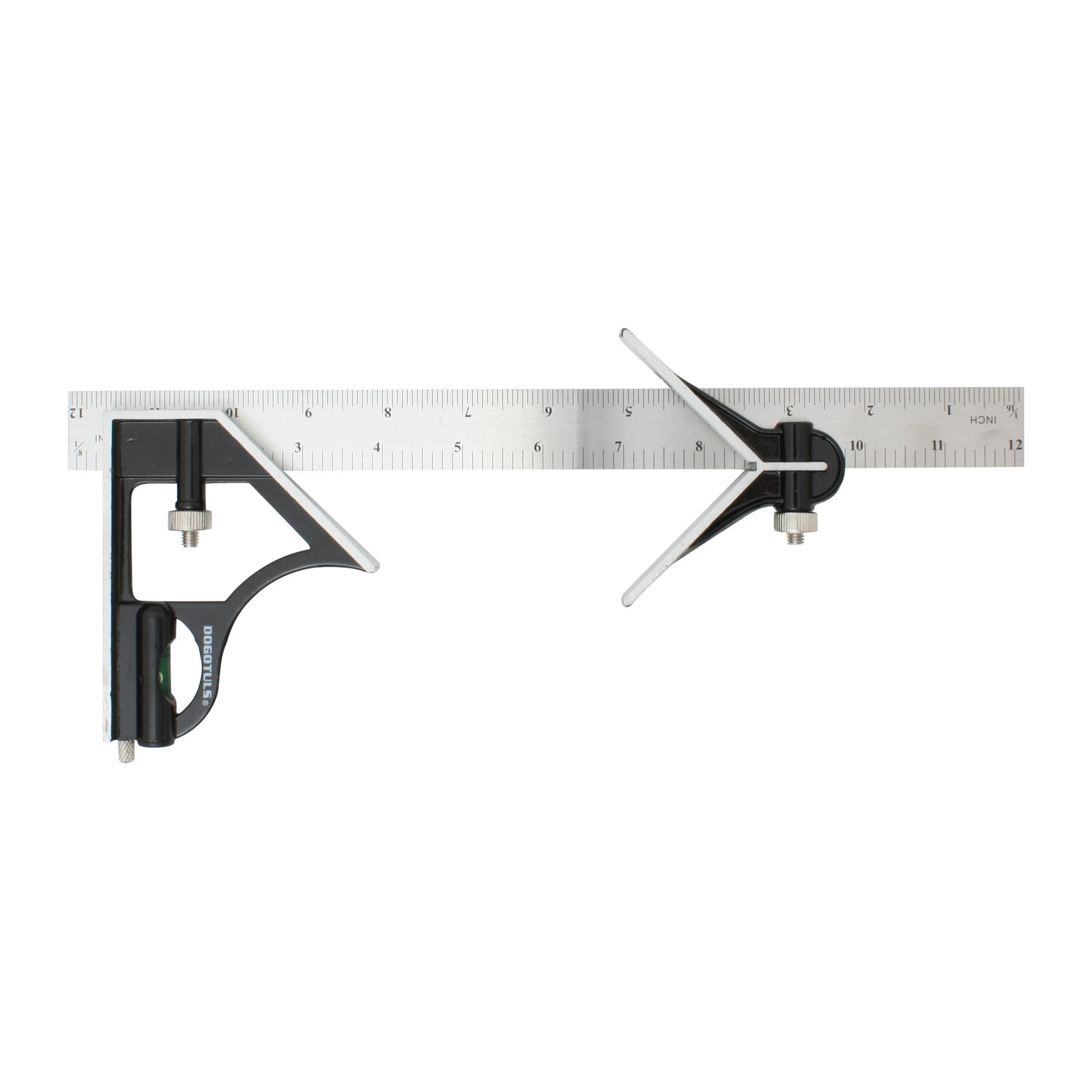 Escuadra de Combinación Metálica 12" 304.8 mm - Paquete 5 Piezas