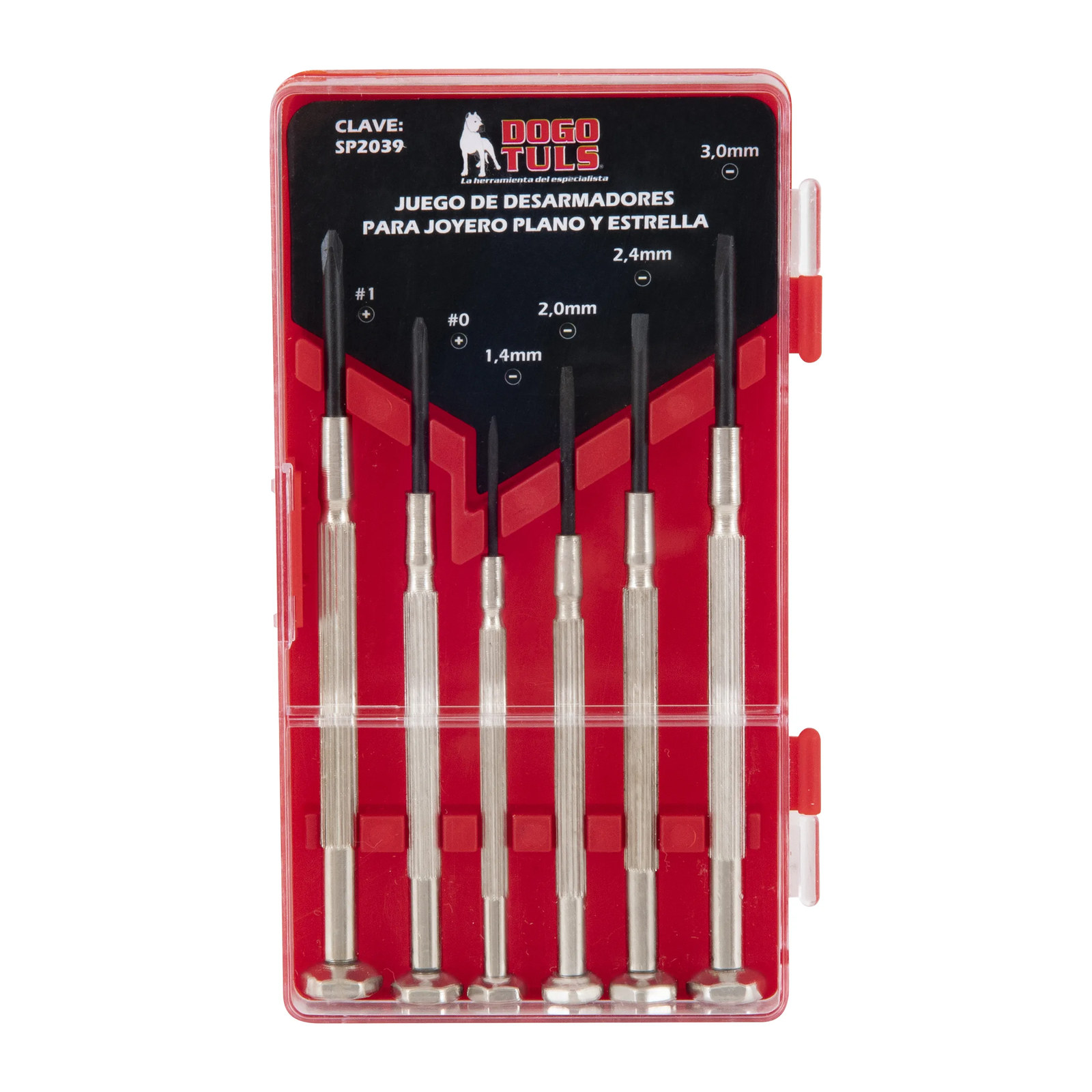 Juego de Desarmadores Tipo Joyero con Mango Metal 6 pzas - Imagen 4
