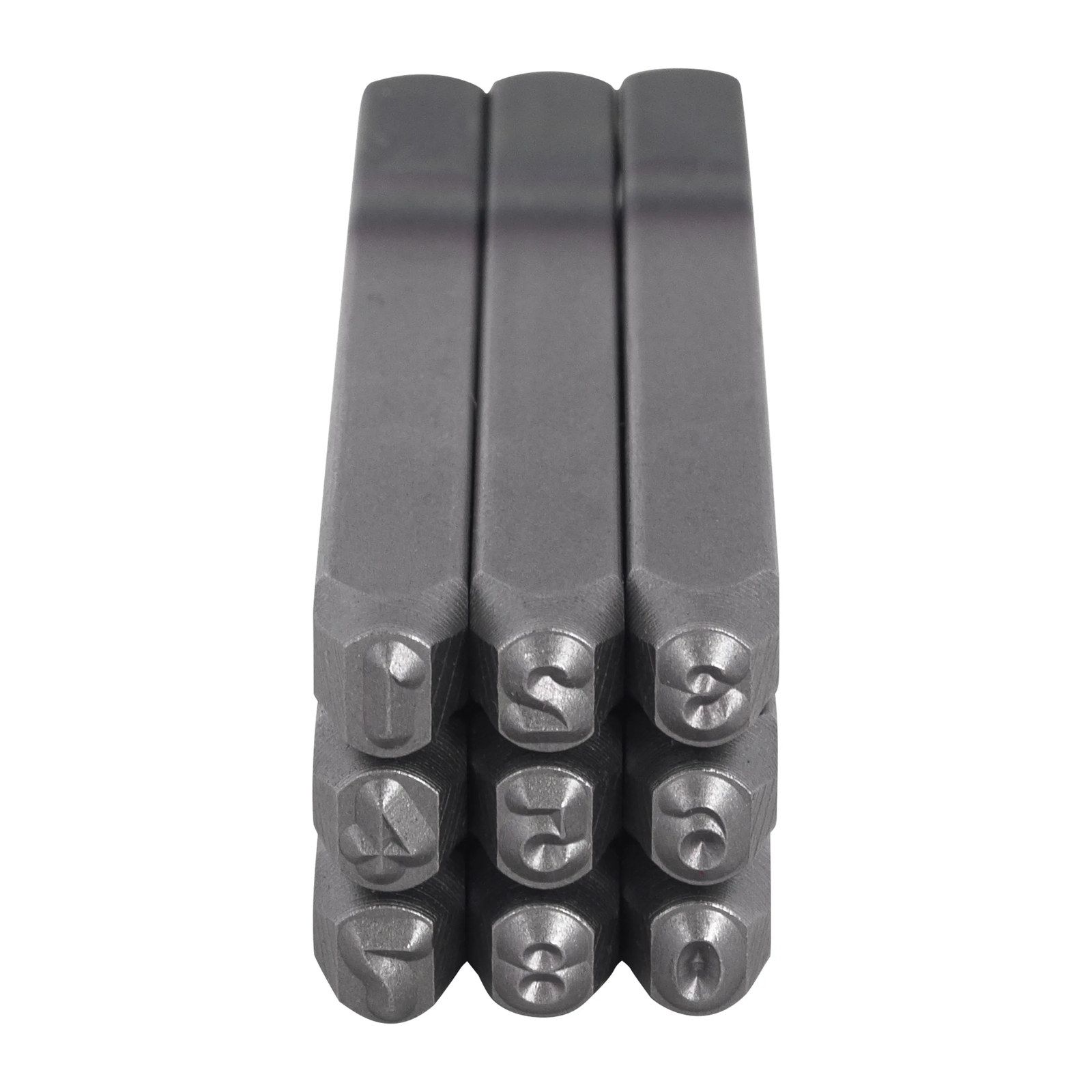 Juego de Números de Golpe de Acero 5/32" (4 mm)
