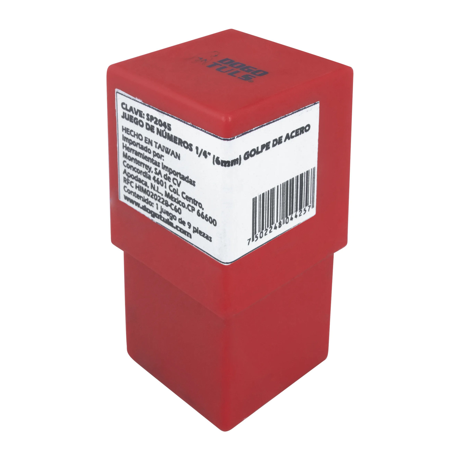 Juego de Números de Golpe de Acero 3/16" (5 mm) - Imagen 3