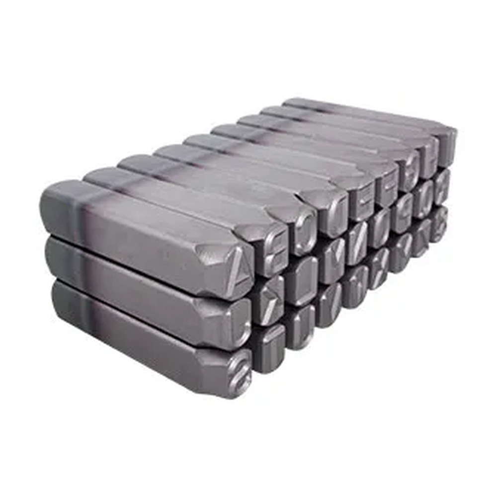 Juego de Letras de Golpe de Acero 3/8" (10 mm) - Imagen 2