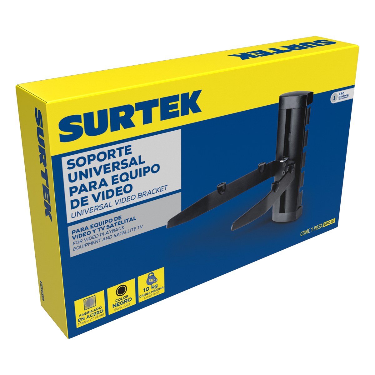 Soporte universal para equipo de video, 10 kg Surtek - Imagen 2