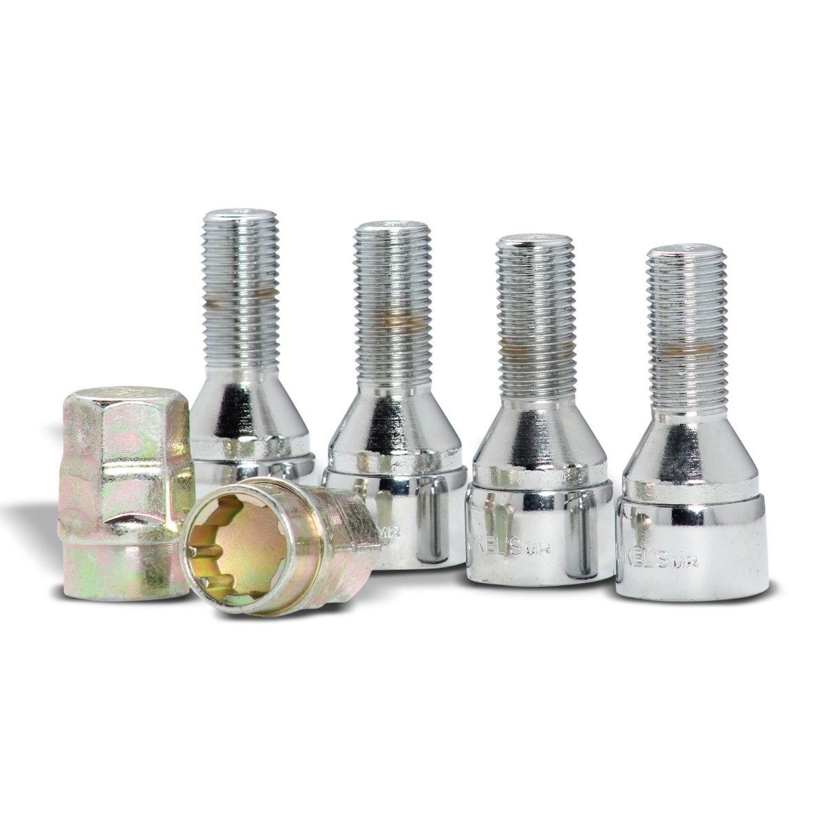 MIKELS SPR-1 Seguros para rines Birlo (14 mm X 1.5)