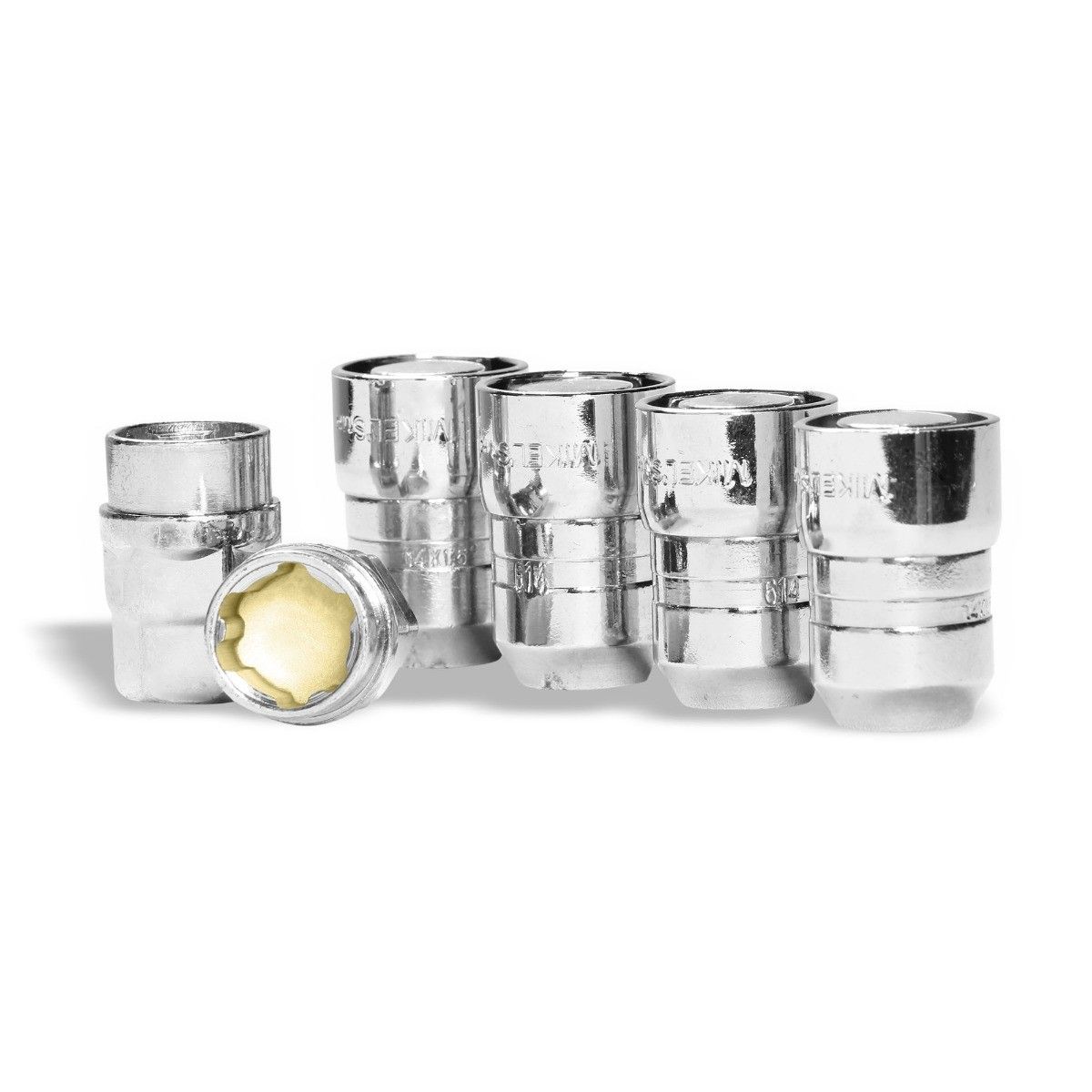 MIKELS SPR-3 Seguros para rines Tuerca (1/2” X 2)
