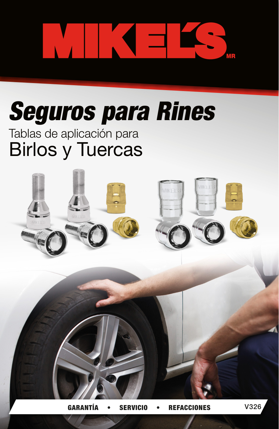 MIKELS SPR-4 Seguros para rines Birlo (12 mm X 1.5) - Imagen 4