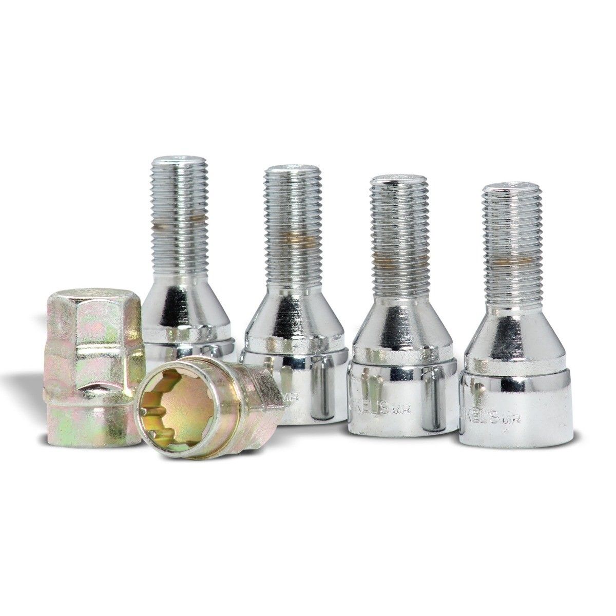 MIKELS SPR-6 Seguros para rines Birlo (12 mm X 1.25)