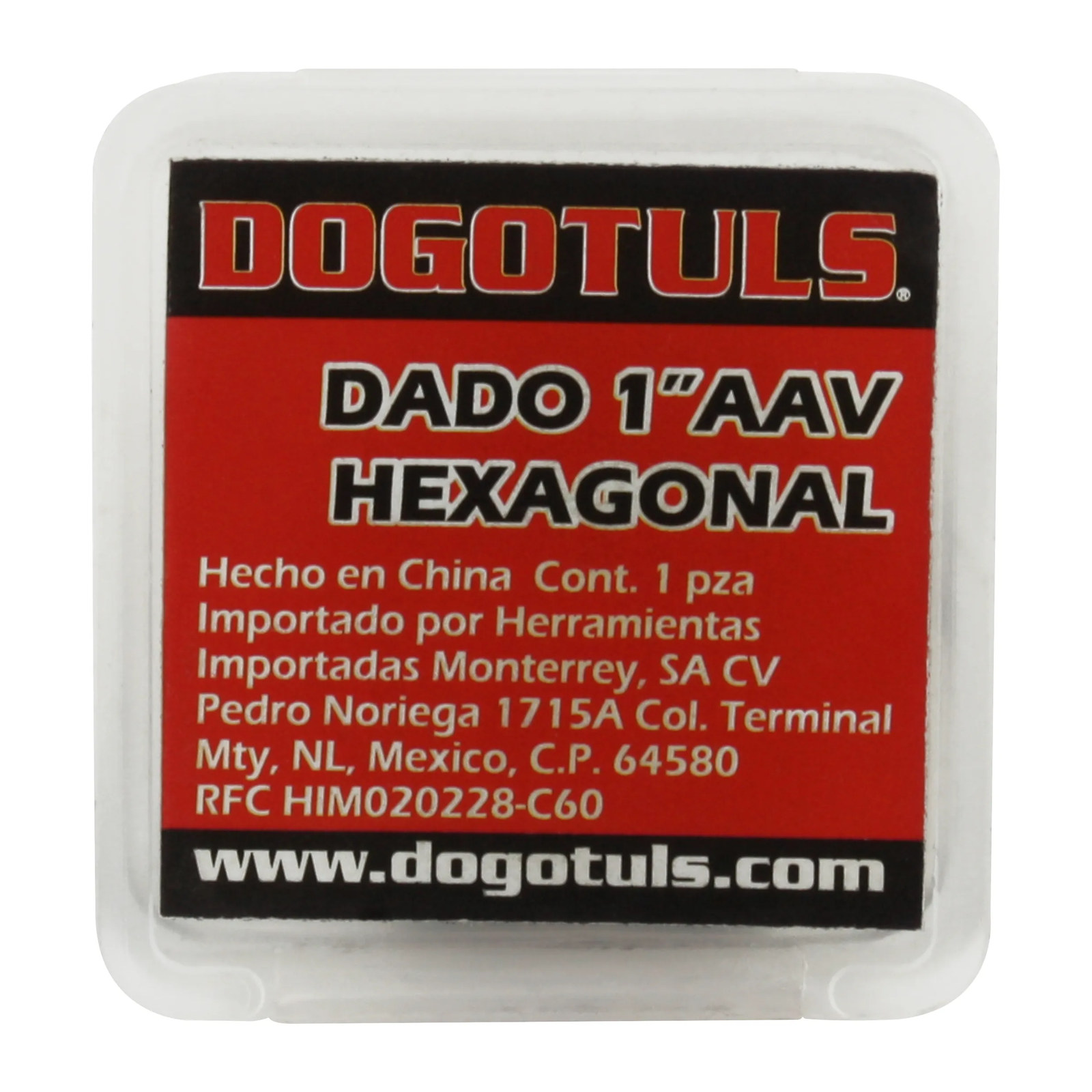 Dado Hexagonal 1" Fino 1/4"-28NF AAC UNF - Imagen 4