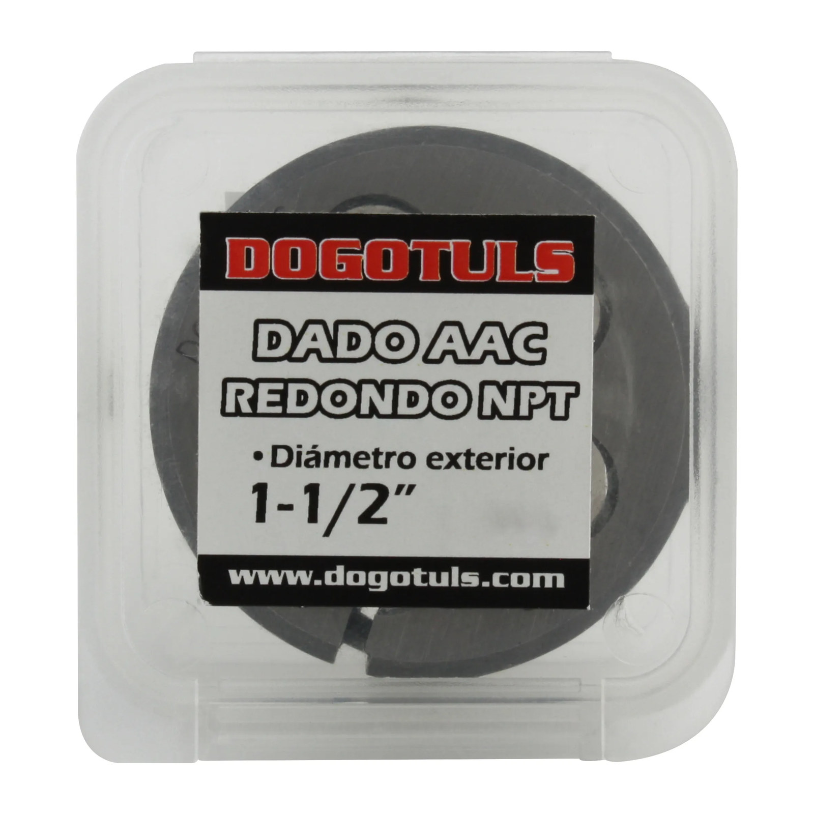 DADO REDONDO 1-1/2 NPT 1/4"-18 TUBO AAC - Imagen 4