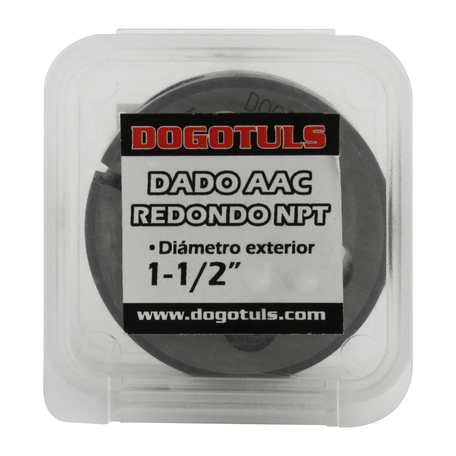 Dado Redondo 1-1/2 NPT 1/2"-14 Tubo AAC - Imagen 4