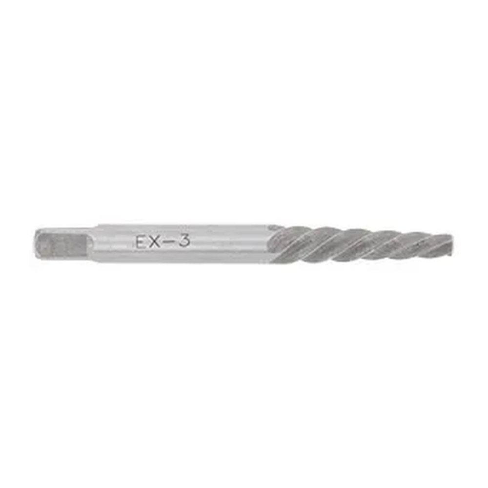 Extractor de Tornillo EX-3 Acero Espiral - Paquete 5 Piezas