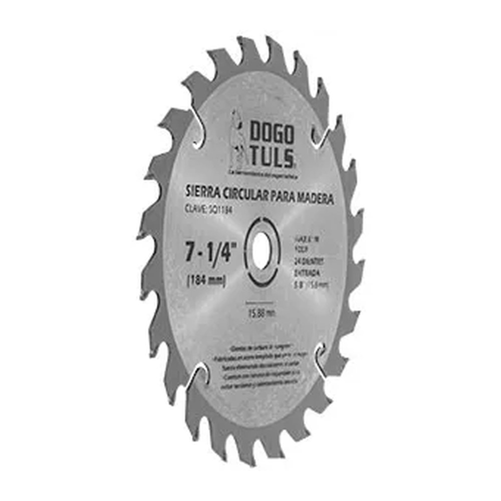 Sierra Circular para Madera 7-1/4" 24D Entrada 5/8" - Imagen 2