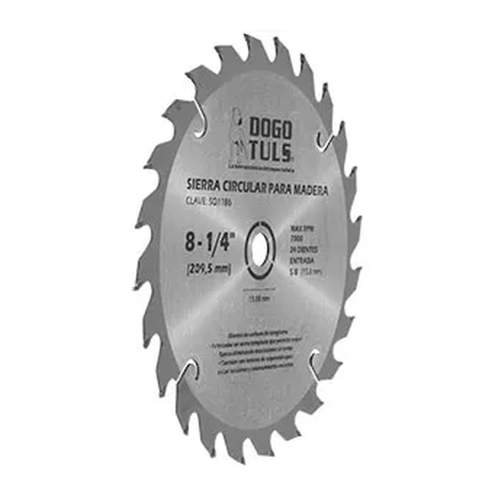 Sierra Circular para Madera 8-1/4" 24D Entrada 5/8" - Imagen 2