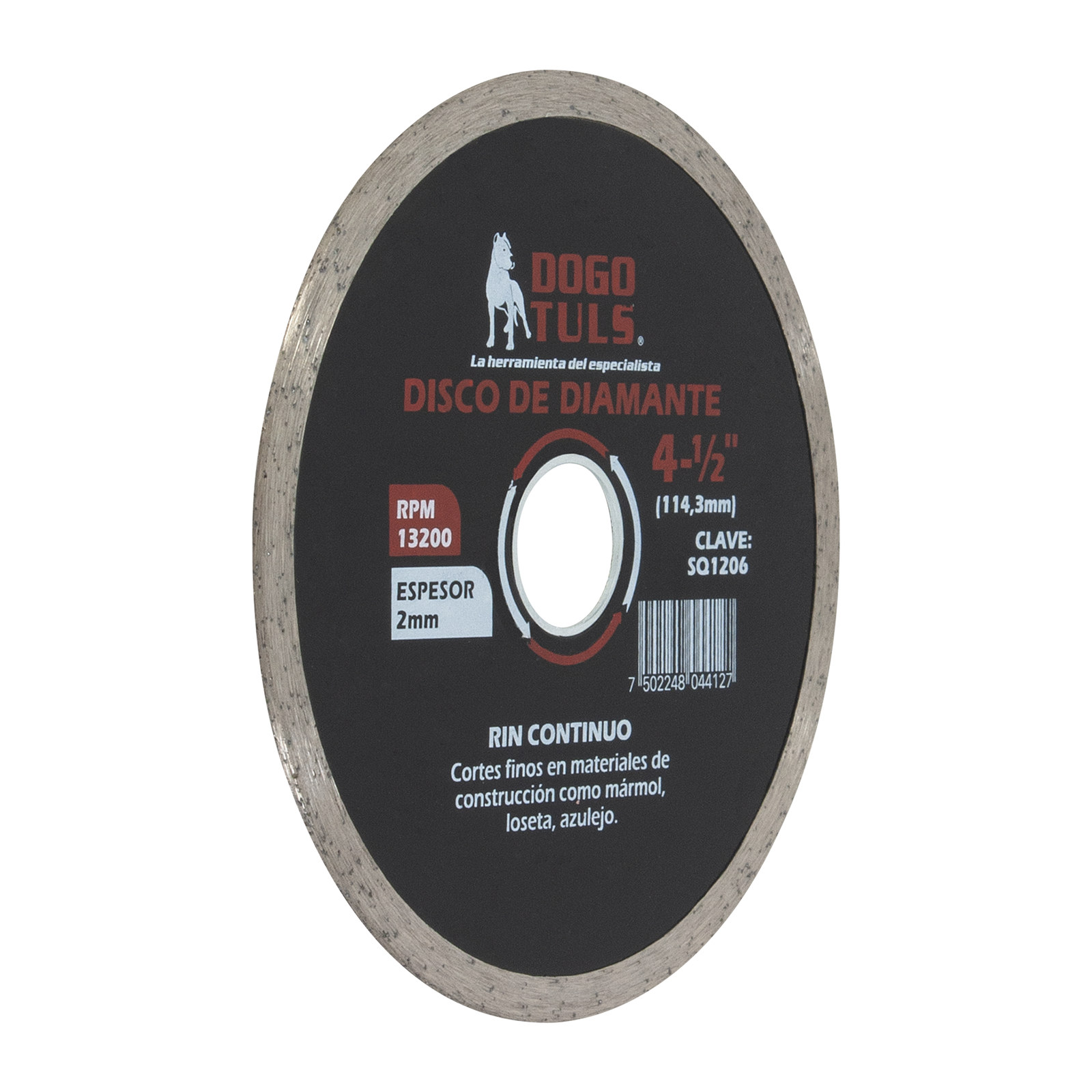 Disco de Diamante Rin Continuo 4-1/2" - Imagen 2