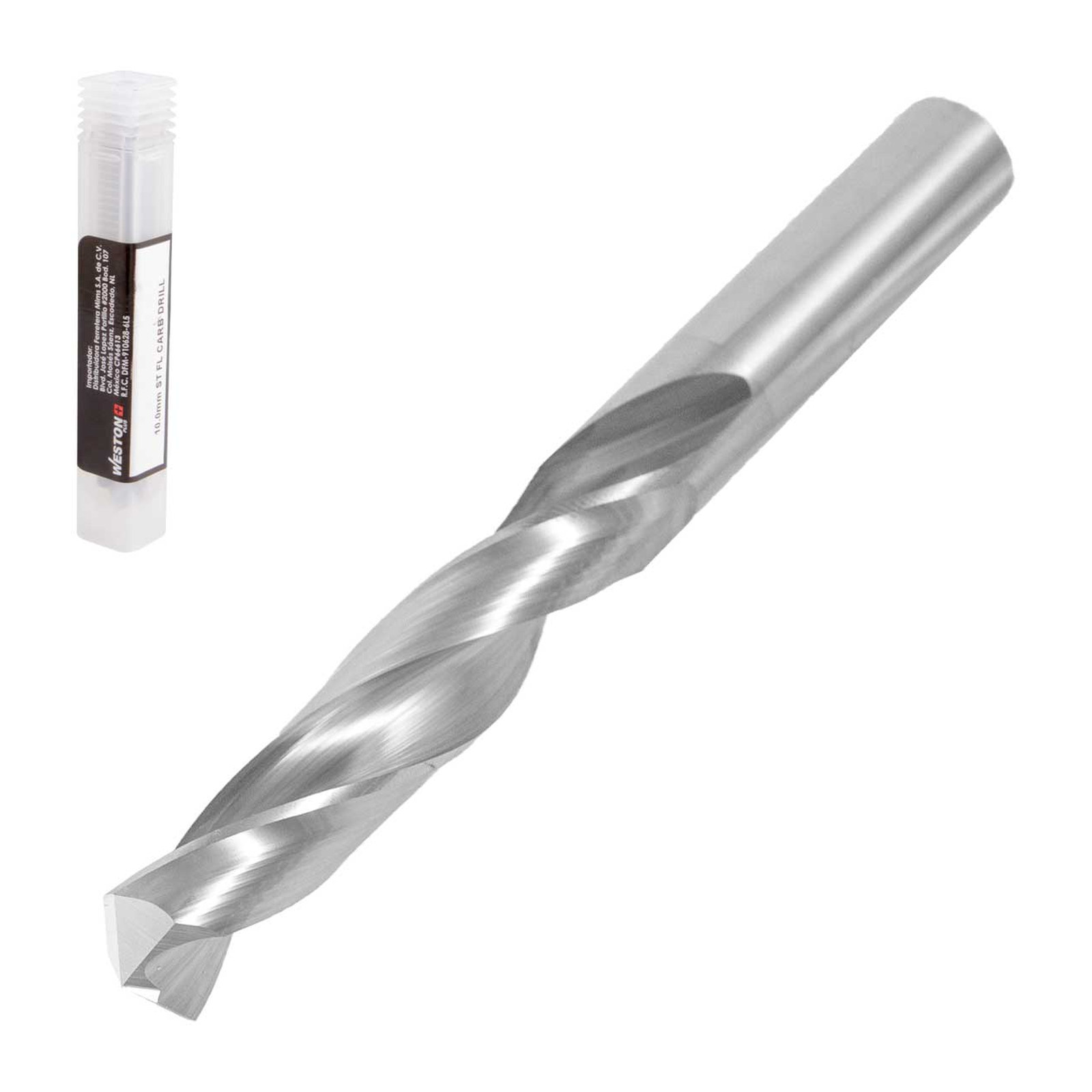 Broca de Carburo Sólido 1/4" Weston Plus