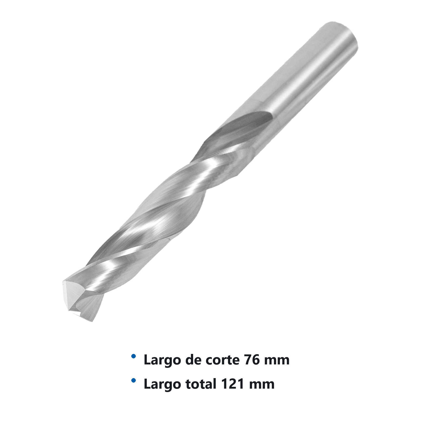 BROCA ESPIRAL CARBURO 12MM ZANCO RECTO - Imagen 3