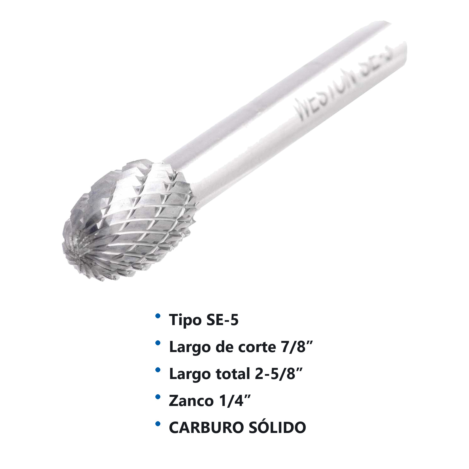 LIMA ROTATIVA SE-5 1/2" DOBLE CORTE - Imagen 2